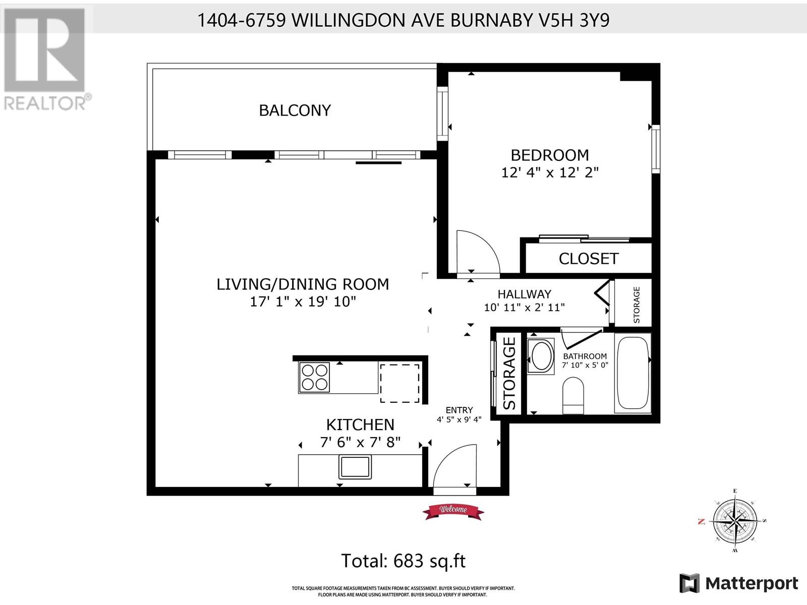 1404 6759 Willingdon Ave Avenue, Burnaby, British Columbia  V5H 3Y9 - Photo 29 - R2969905