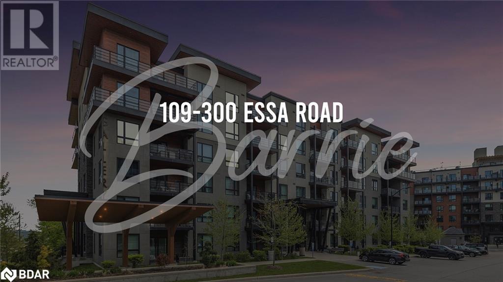 300 Essa Road Unit# 109, Barrie, Ontario  L9L 0B9 - Photo 1 - 40700828