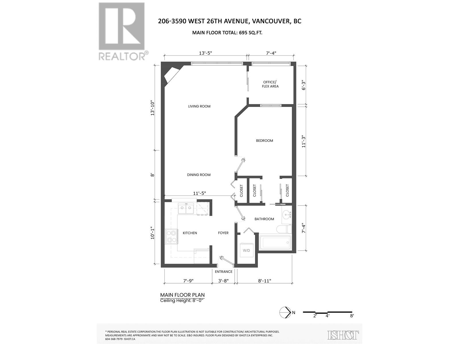 206 3590 W 26th Avenue, Vancouver, British Columbia  V6S 1N9 - Photo 20 - R2972266