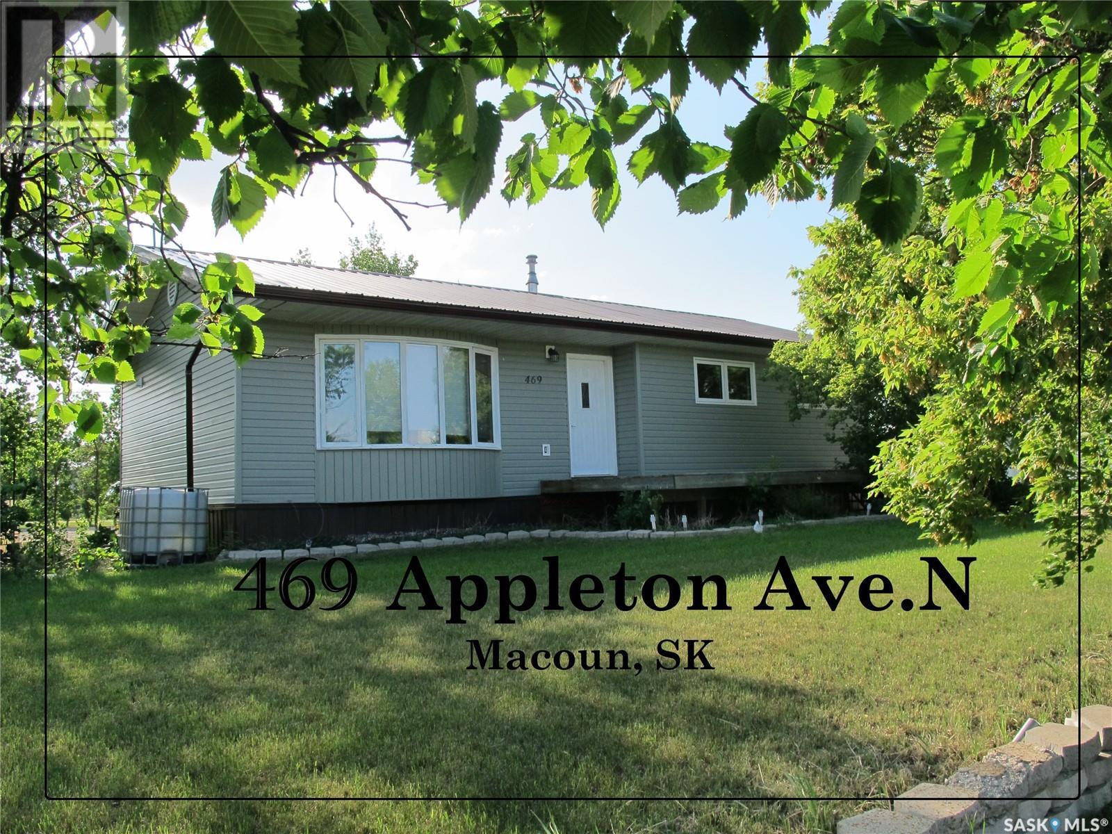 469 Appleton AVENUE N, Macoun, Saskatchewan