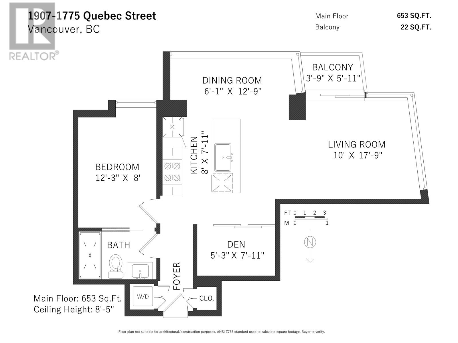1907 1775 Quebec Street, Vancouver, British Columbia  V5T 0E3 - Photo 36 - R2972544