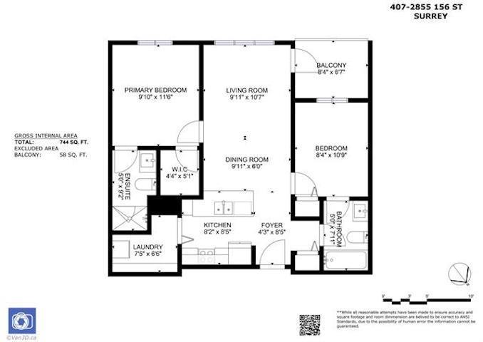 407 2855 156 Street, Surrey, British Columbia  V3Z 3Y3 - Photo 14 - R2970016