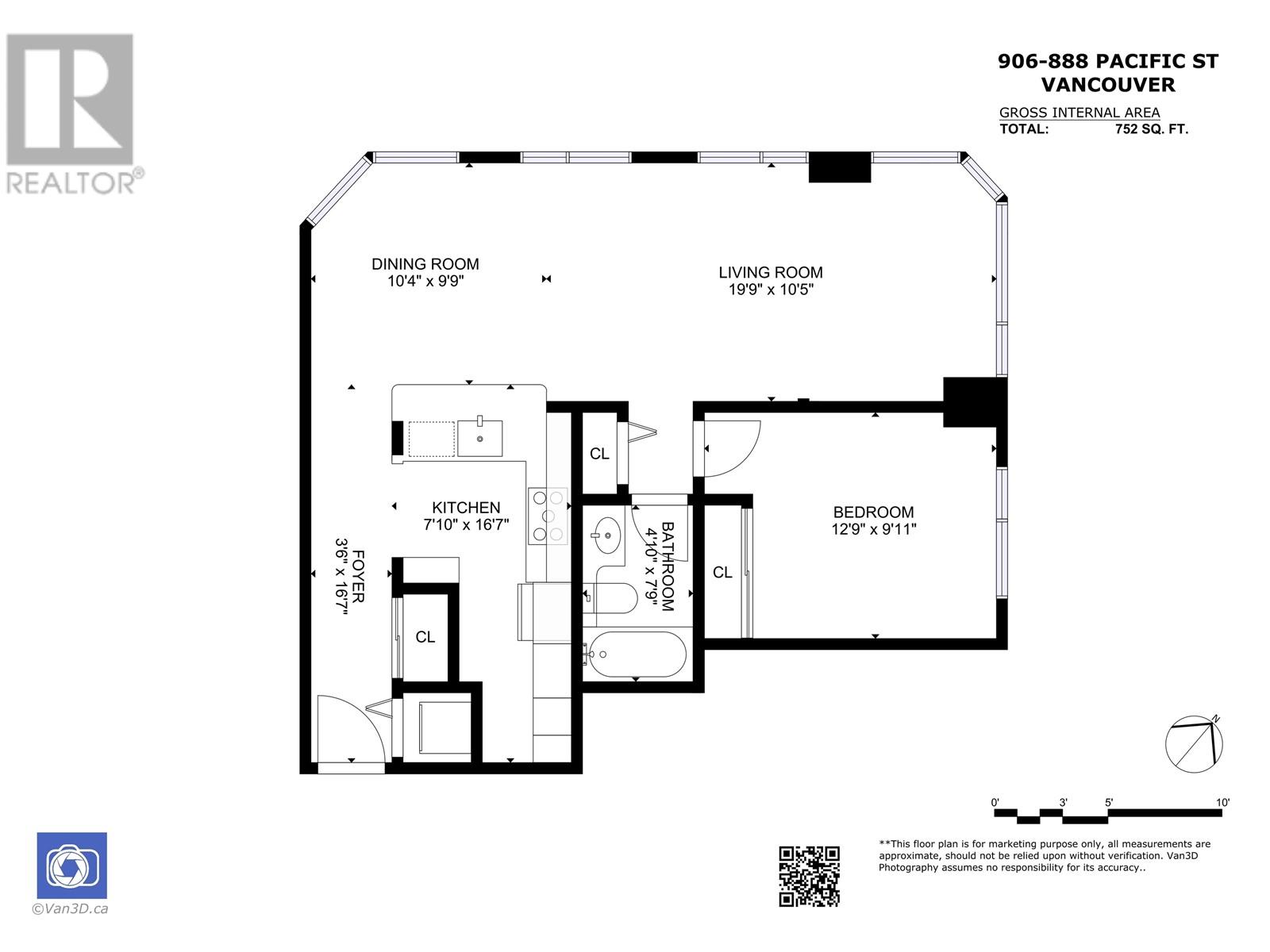 906 888 Pacific Street, Vancouver, British Columbia  V6Z 2S6 - Photo 28 - R2972580
