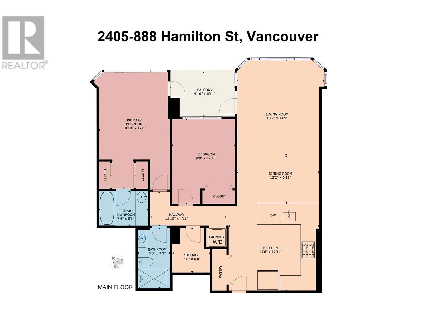 2405 888 Hamilton Street, Vancouver, British Columbia  V6B 5W4 - Photo 34 - R2951666