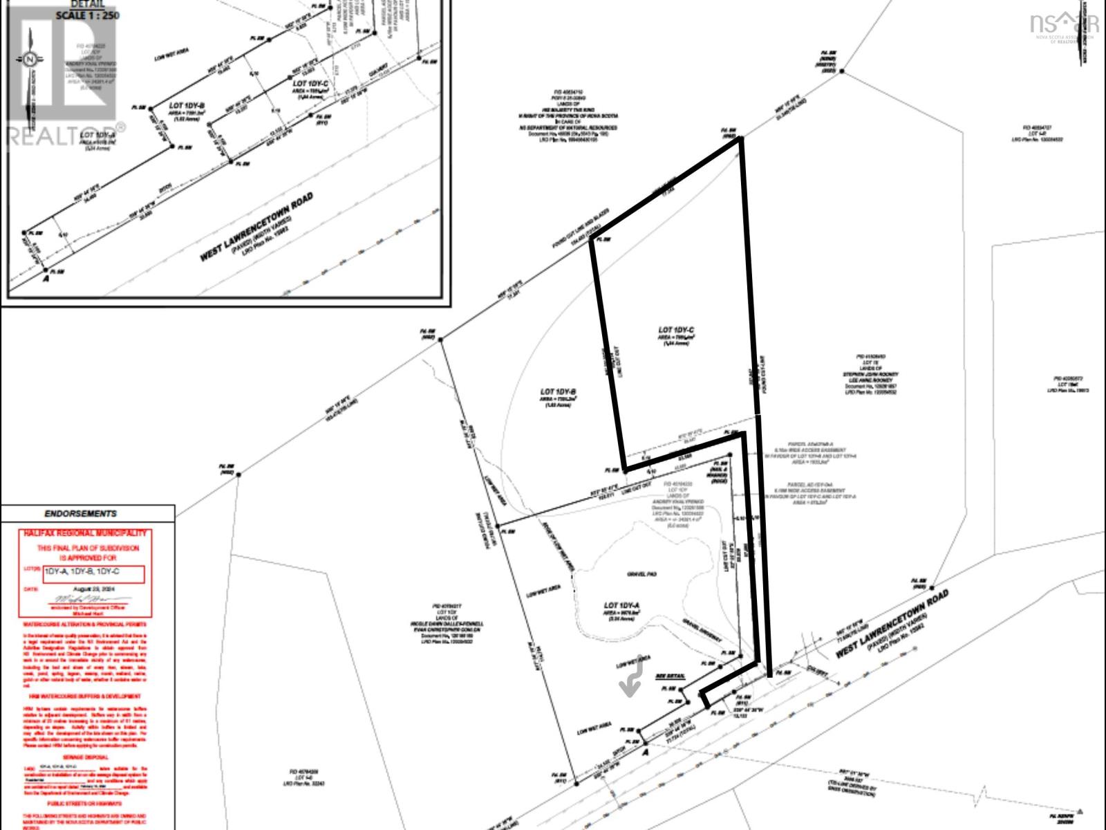 Lot 1dy-C West Lawrencetown Road, Lawrencetown, Nova Scotia  B2X 1H9 - Photo 2 - 202504018