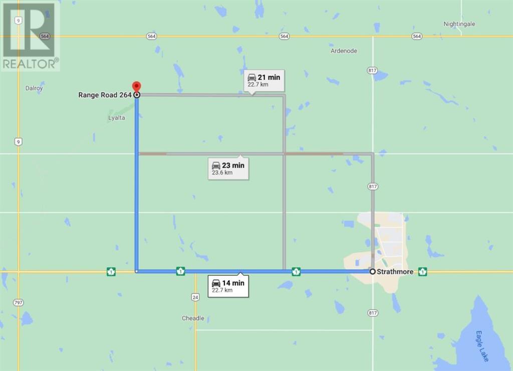 W4r26t25s16;4 Range Road 264, Rural Wheatland County, Alberta  T0J 1Y0 - Photo 1 - A2199012