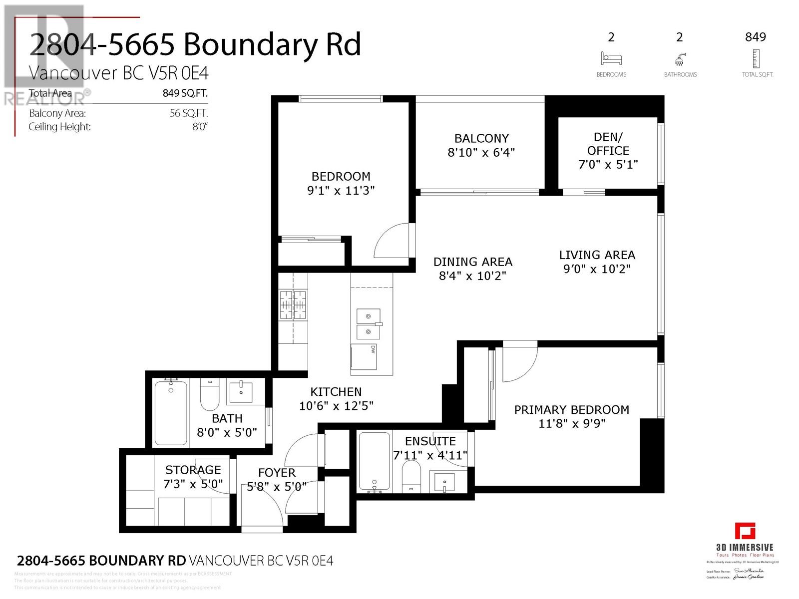 Listing Picture 37 of 38 : 2804 5665 BOUNDARY ROAD, Vancouver / 溫哥華 - 魯藝地產 Yvonne Lu Group - MLS Medallion Club Member