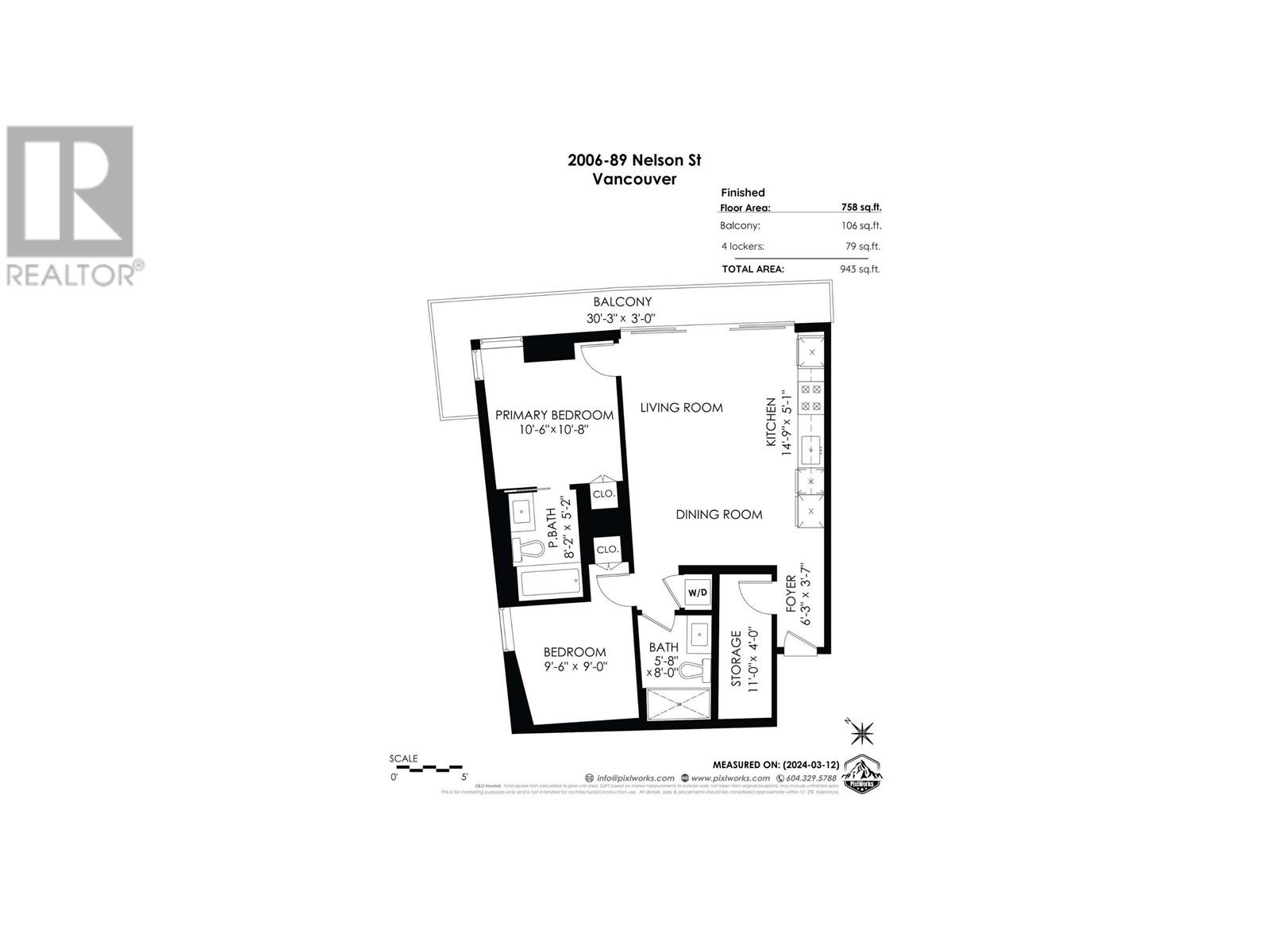 2006 89 Nelson Street, Vancouver, British Columbia  V6Z 0E7 - Photo 31 - R2973361