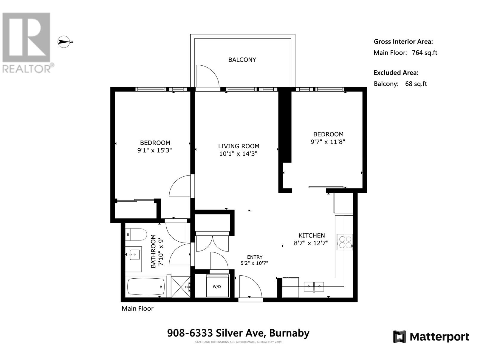 908 6333 Silver Avenue, Burnaby, British Columbia  V5H 0C3 - Photo 15 - R2971434