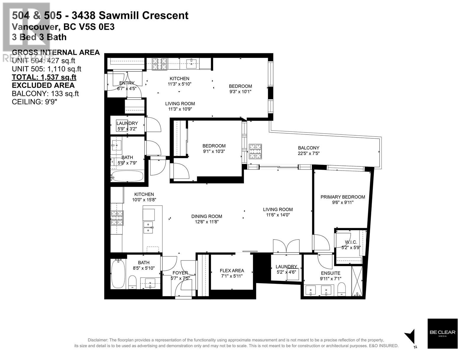 504 3438 Sawmill Crescent, Vancouver, British Columbia  V5S 0E3 - Photo 36 - R2973356