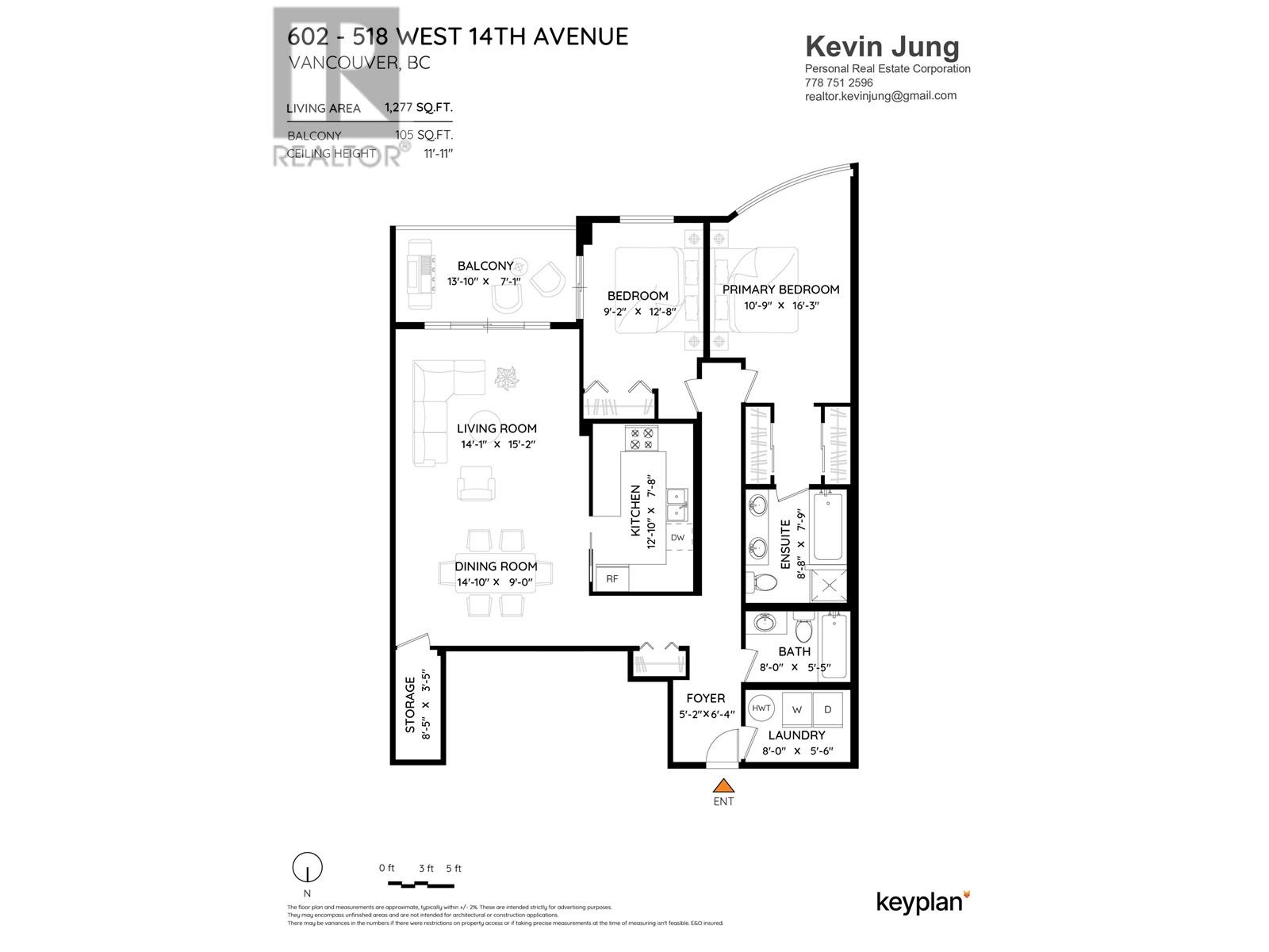 Listing Picture 23 of 23 : 602 518 W 14TH AVENUE, Vancouver / 溫哥華 - 魯藝地產 Yvonne Lu Group - MLS Medallion Club Member