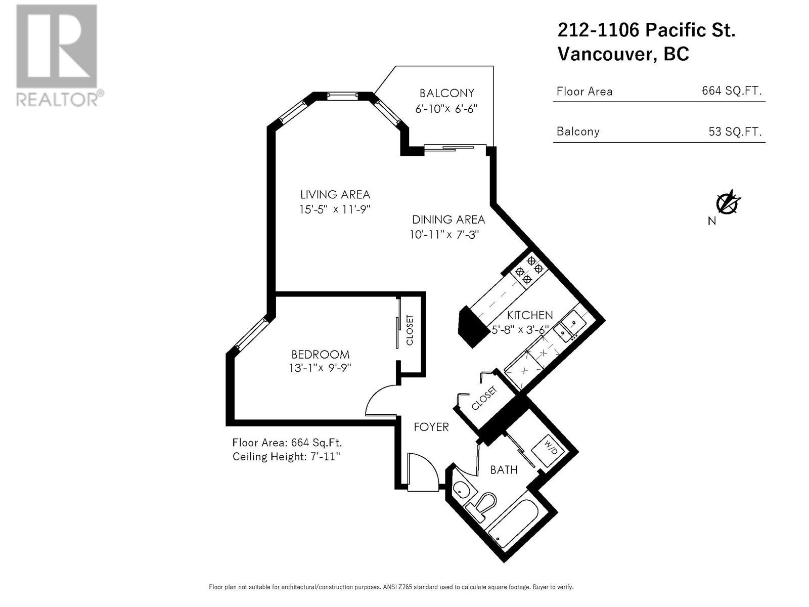 Listing Picture 22 of 22 : 212 1106 PACIFIC STREET, Vancouver / 溫哥華 - 魯藝地產 Yvonne Lu Group - MLS Medallion Club Member