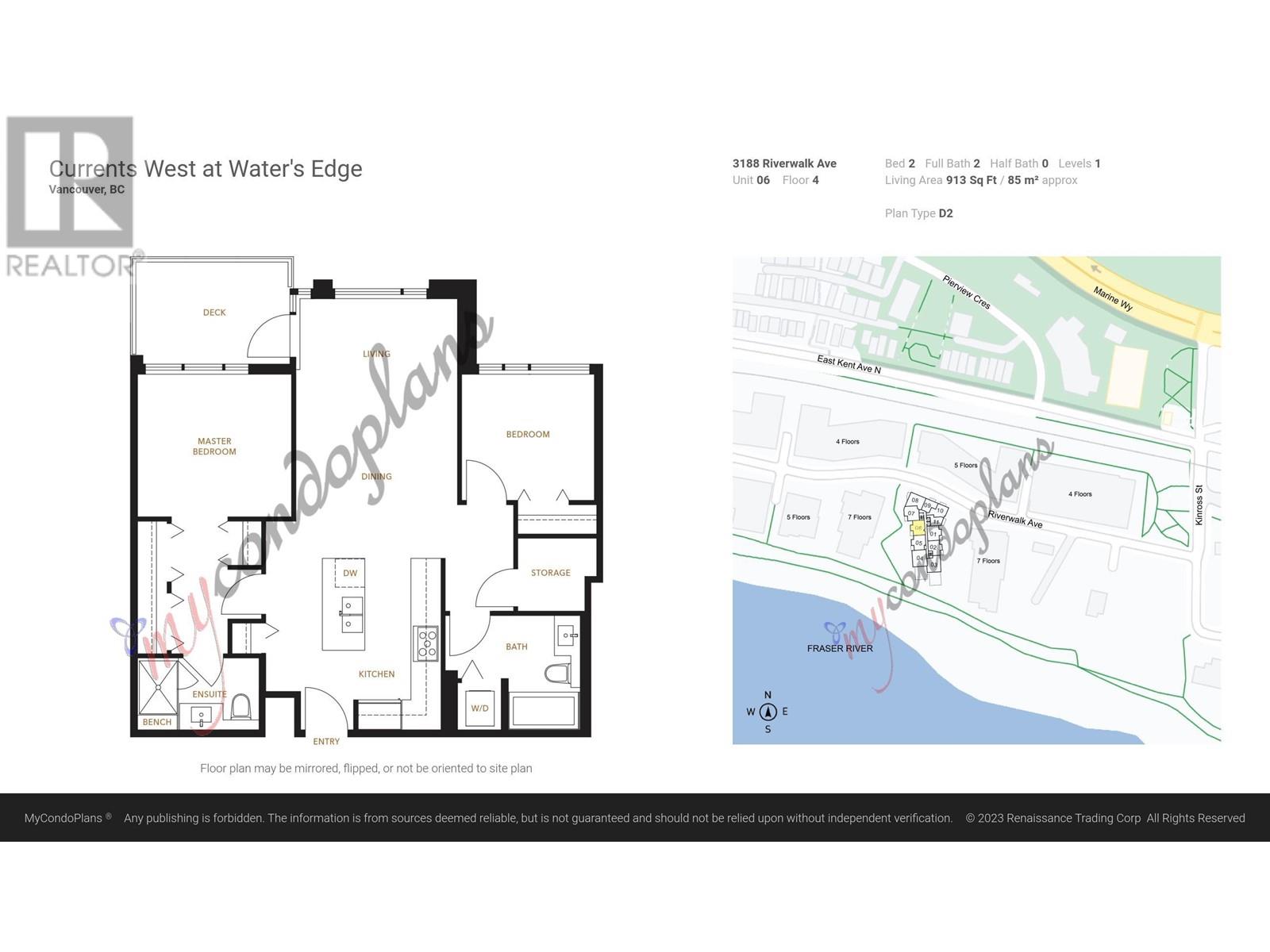 406 3188 RIVERWALK AVENUE, Vancouver