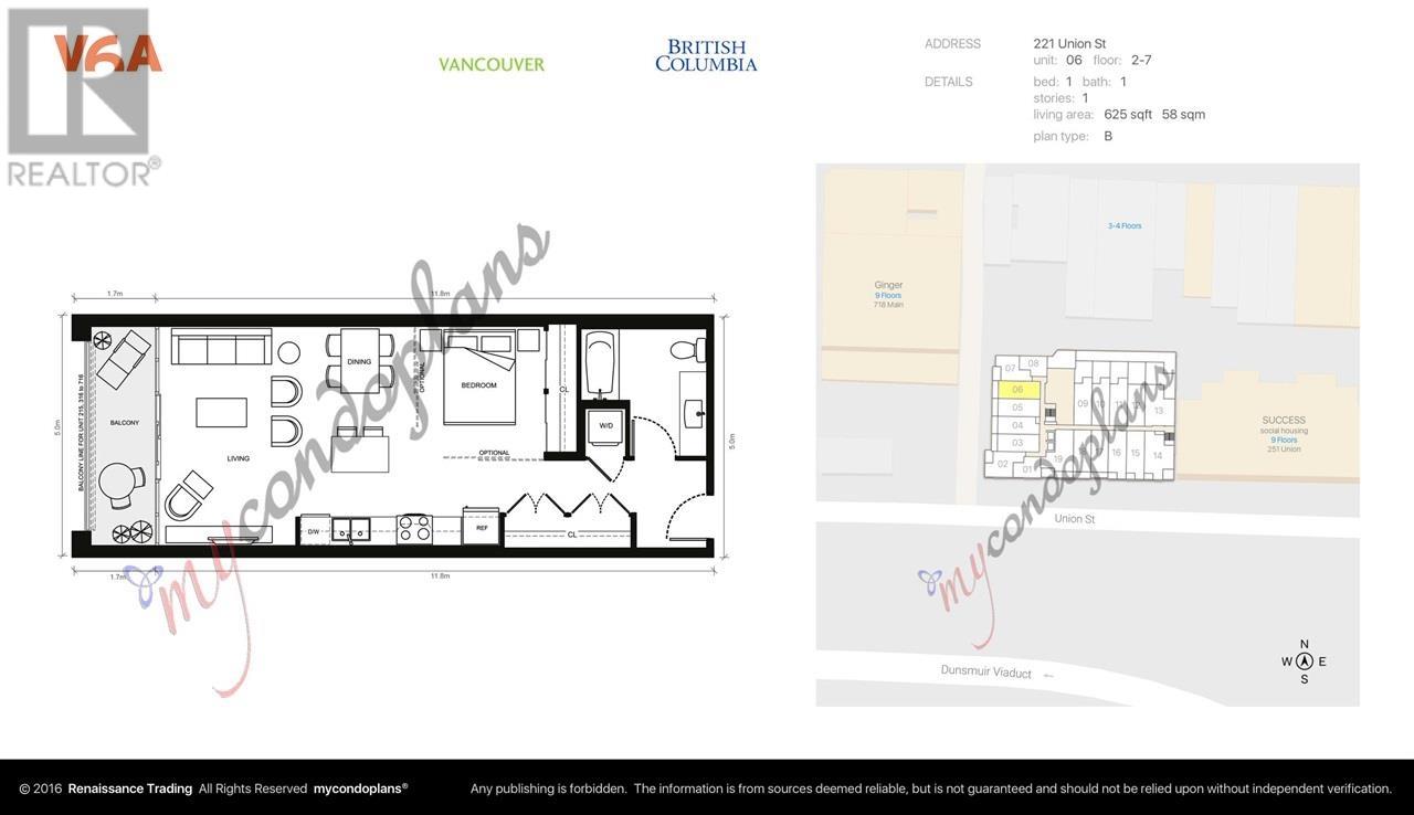 Listing Picture 17 of 17 : 606 221 UNION STREET, Vancouver / 溫哥華 - 魯藝地產 Yvonne Lu Group - MLS Medallion Club Member