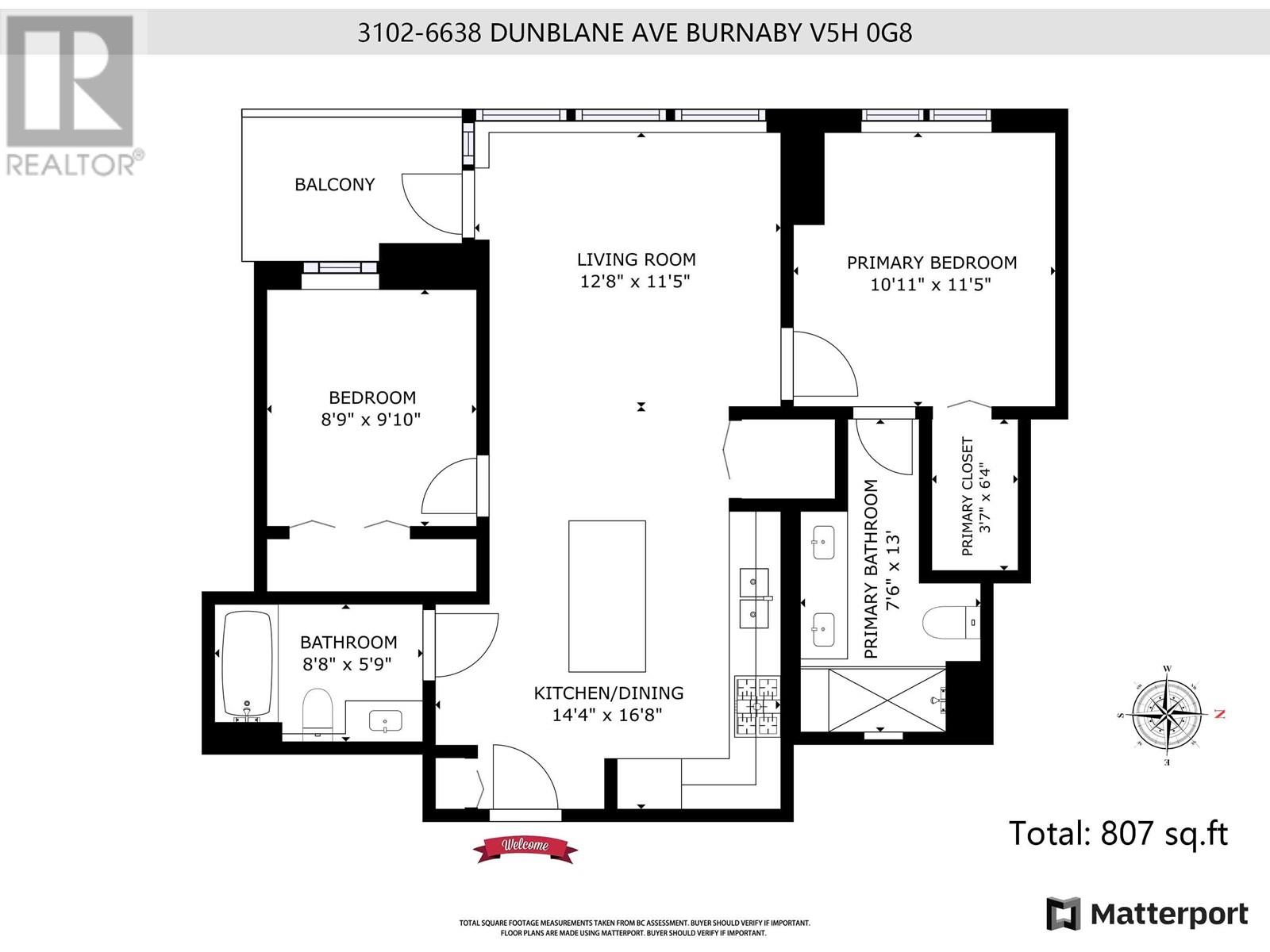 3102 6638 Dunblane Avenue, Burnaby, British Columbia  V5H 0G8 - Photo 3 - R2973602