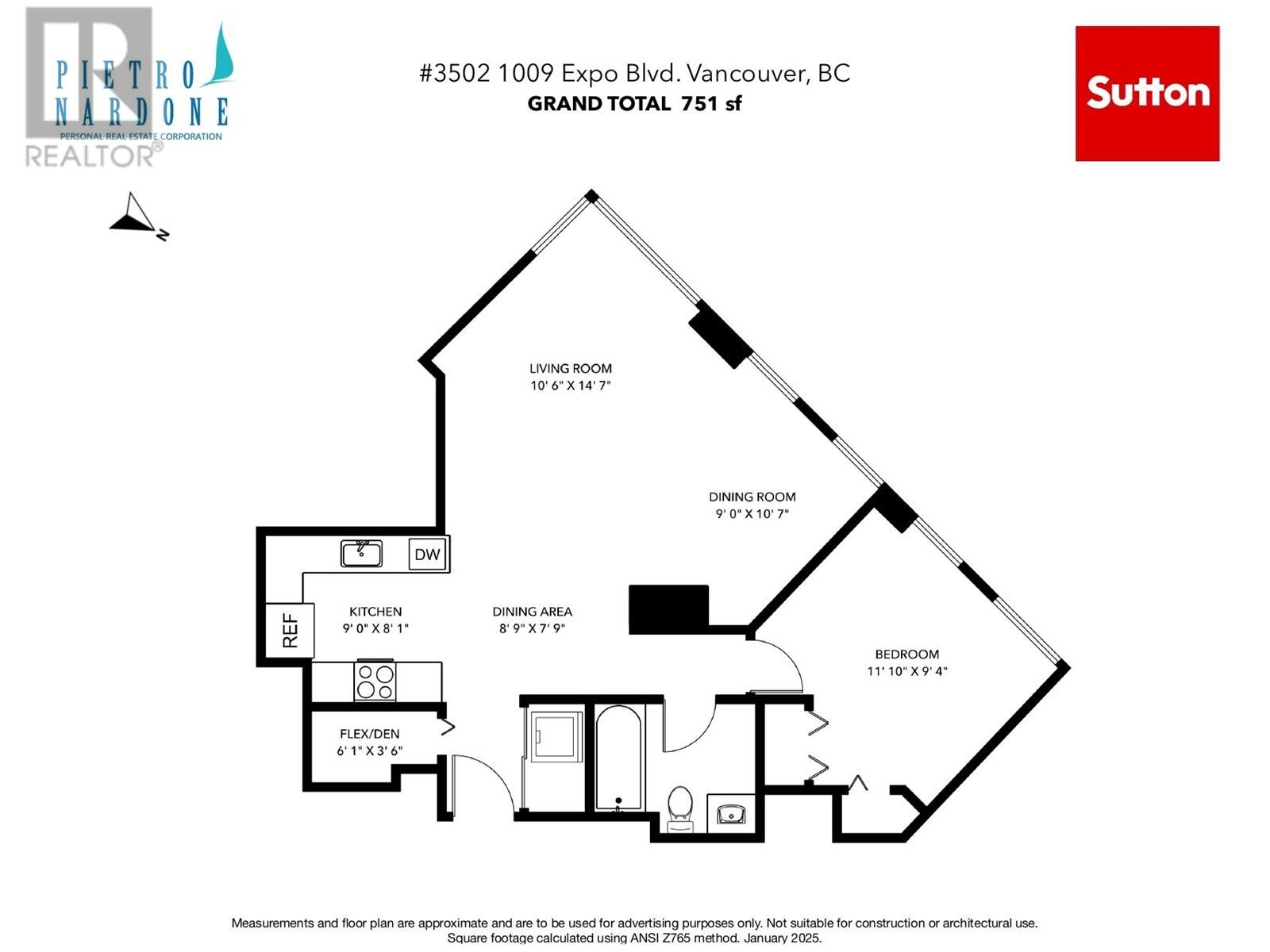3502 1009 Expo Boulevard, Vancouver, British Columbia  V6Z 2V9 - Photo 30 - R2969366