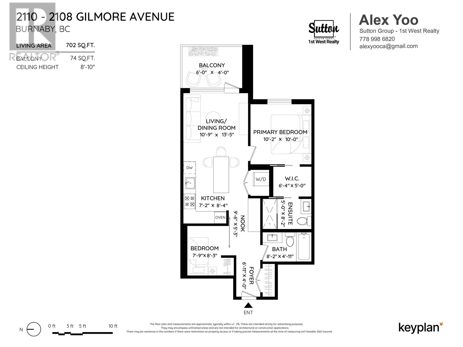2110 2108 Gilmore Avenue, Burnaby, British Columbia  V5C 0N8 - Photo 2 - R2973922