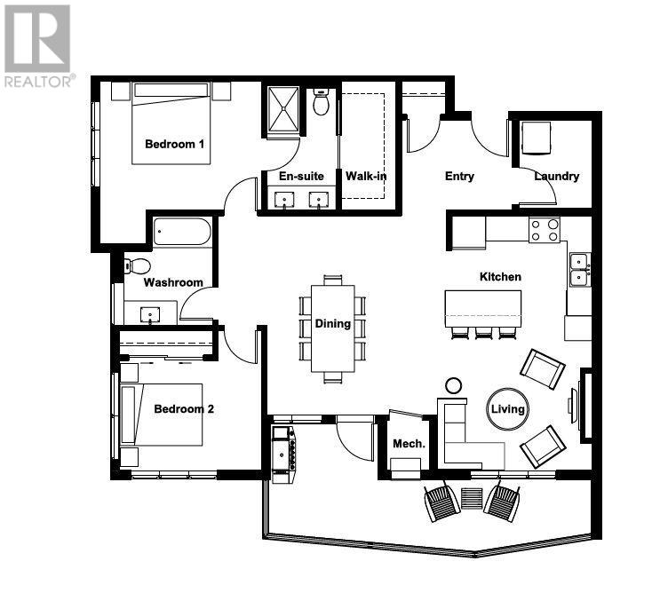 Property at 1844 Qu'Appelle Boulevard Unit# 402 image 5