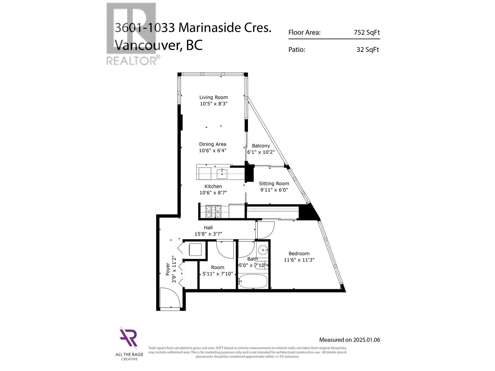 Listing Picture 26 of 26 : 3601 1033 MARINASIDE CRESCENT, Vancouver / 溫哥華 - 魯藝地產 Yvonne Lu Group - MLS Medallion Club Member