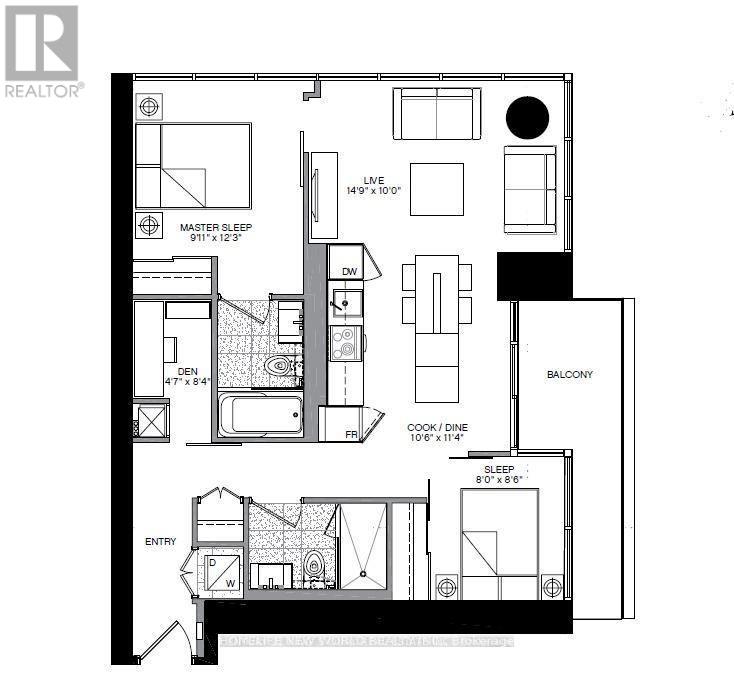 1410 - 5 St Joseph Street, Toronto, Ontario  M4Y 1J6 - Photo 30 - C12003515
