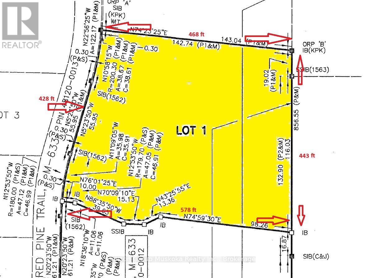 Lot 1 Red Pine Trail, Bracebridge (Macaulay), Ontario  P0B 1L0 - Photo 2 - X12004162