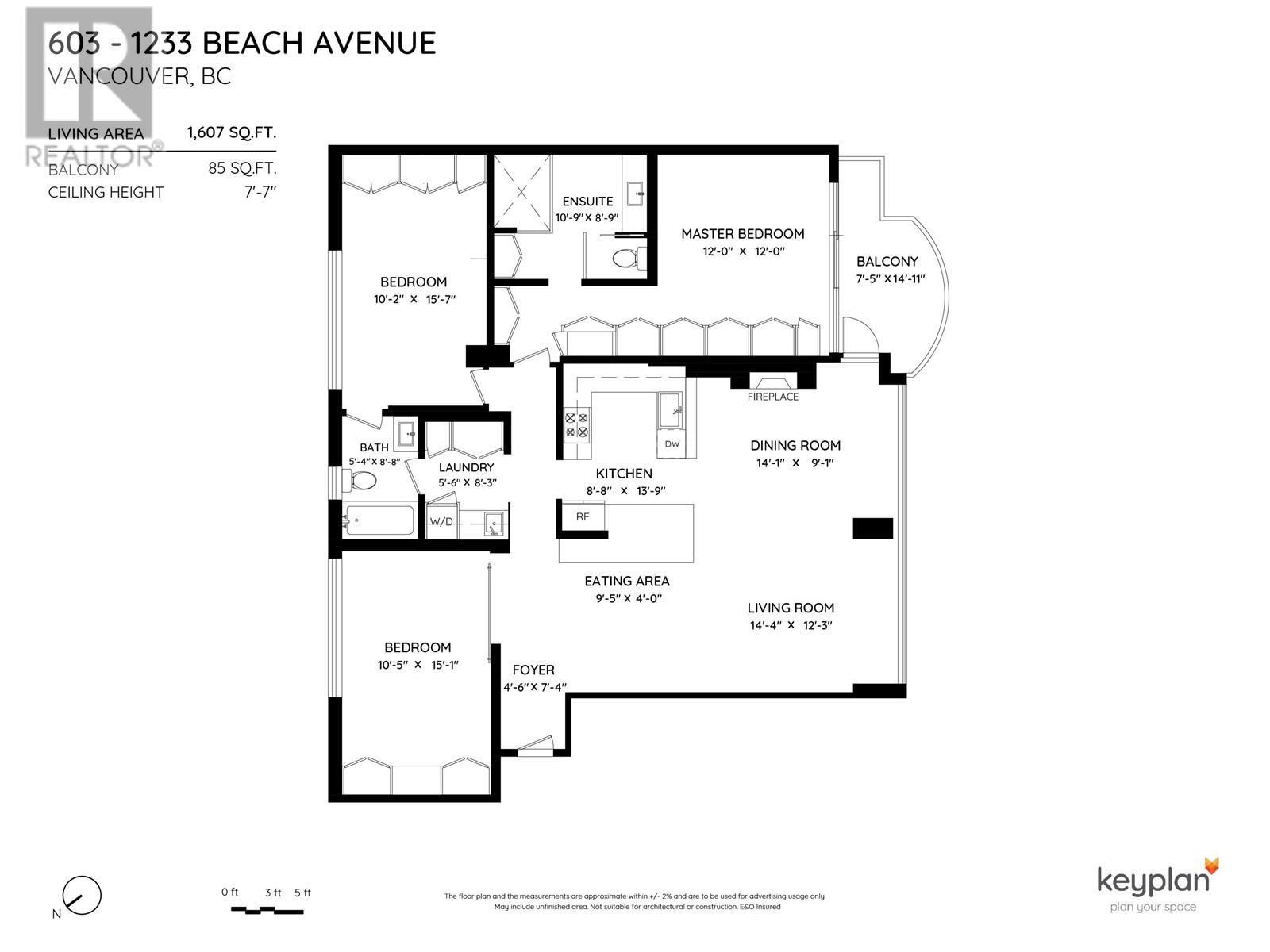603 1233 Beach Avenue, Vancouver, British Columbia  V6E 1V4 - Photo 30 - R2966012