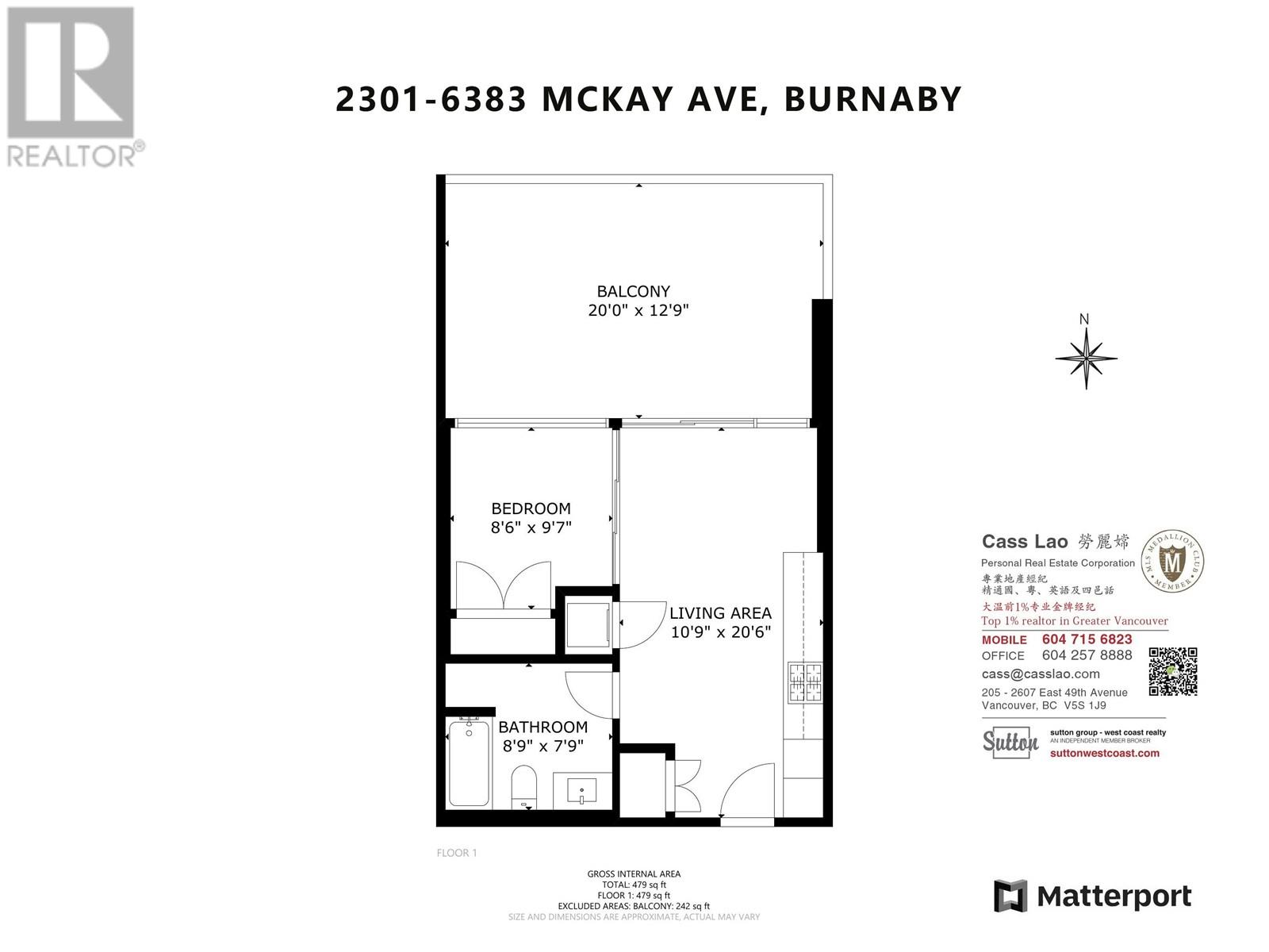 Listing Picture 31 of 31 : 2301 6383 MCKAY AVENUE, Burnaby / 本拿比 - 魯藝地產 Yvonne Lu Group - MLS Medallion Club Member