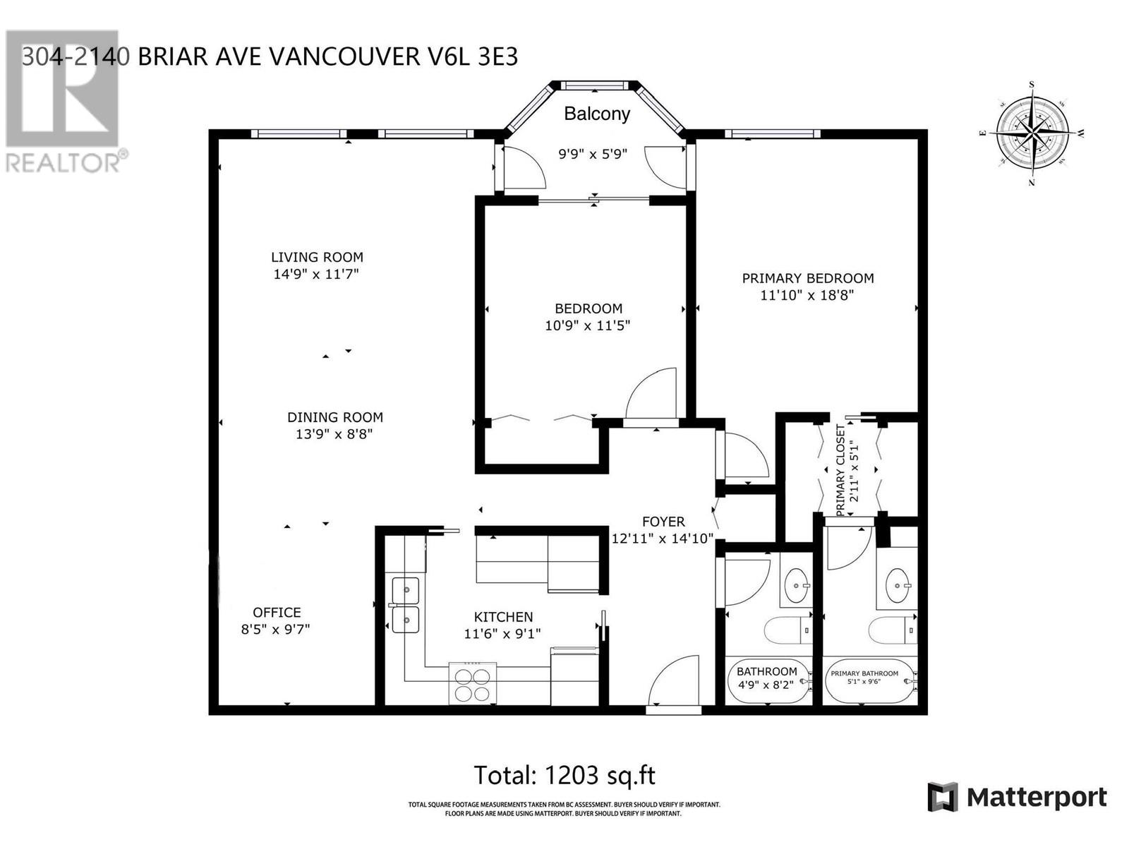 304 2140 Briar Avenue, Vancouver, British Columbia  V6L 3E3 - Photo 15 - R2955859