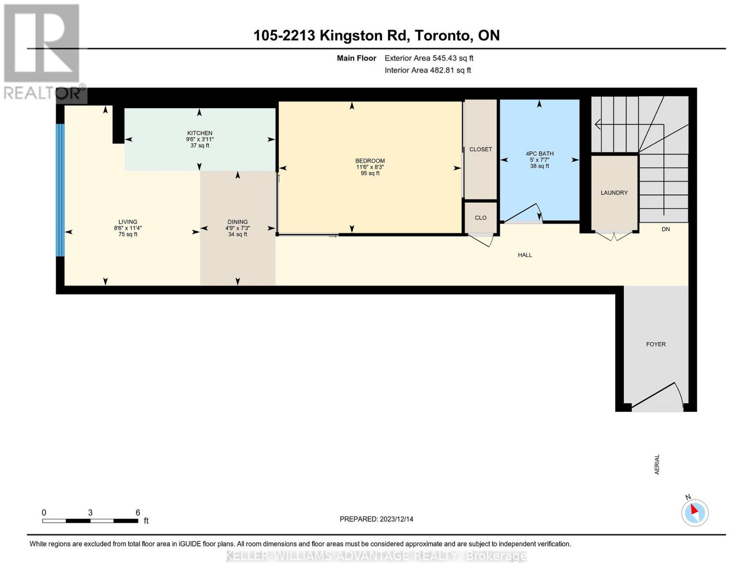 105 - 2213 Kingston Road, Toronto, Ontario  M1N 1T7 - Photo 24 - E12007705
