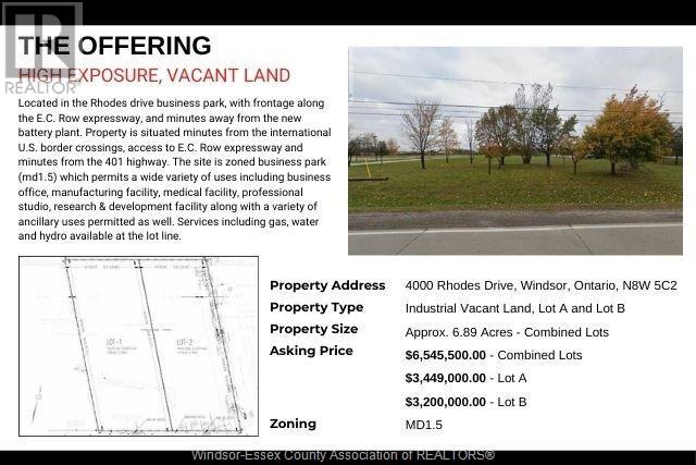 4000 Rhodes Drive Unit# Lot B, Windsor, Ontario  N8W 5C2 - Photo 2 - 25005278