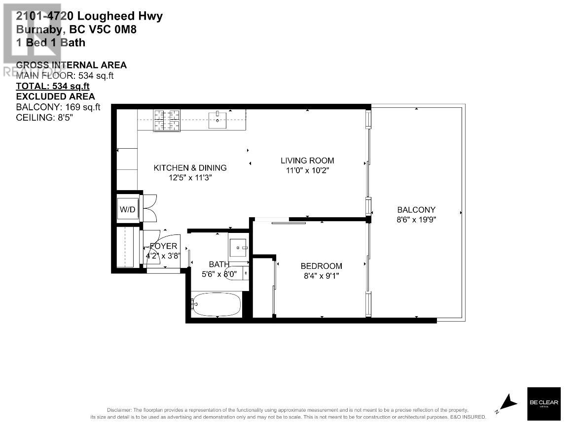 2101 4720 Lougheed Highway, Burnaby, British Columbia  V5C 0M8 - Photo 15 - R2972320