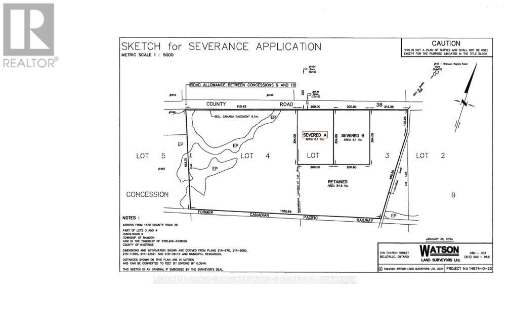0 (A) Springbrook Road, Stirling-Rawdon (Rawdon Ward), Ontario  K0K 3C0 - Photo 1 - X12010447