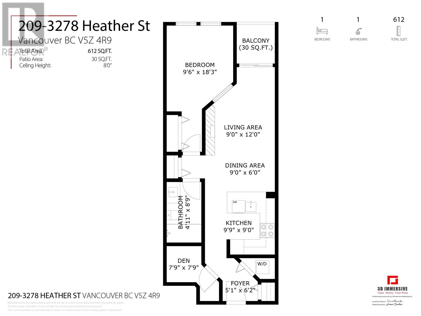 Listing Picture 23 of 23 : 209 3278 HEATHER STREET, Vancouver / 溫哥華 - 魯藝地產 Yvonne Lu Group - MLS Medallion Club Member