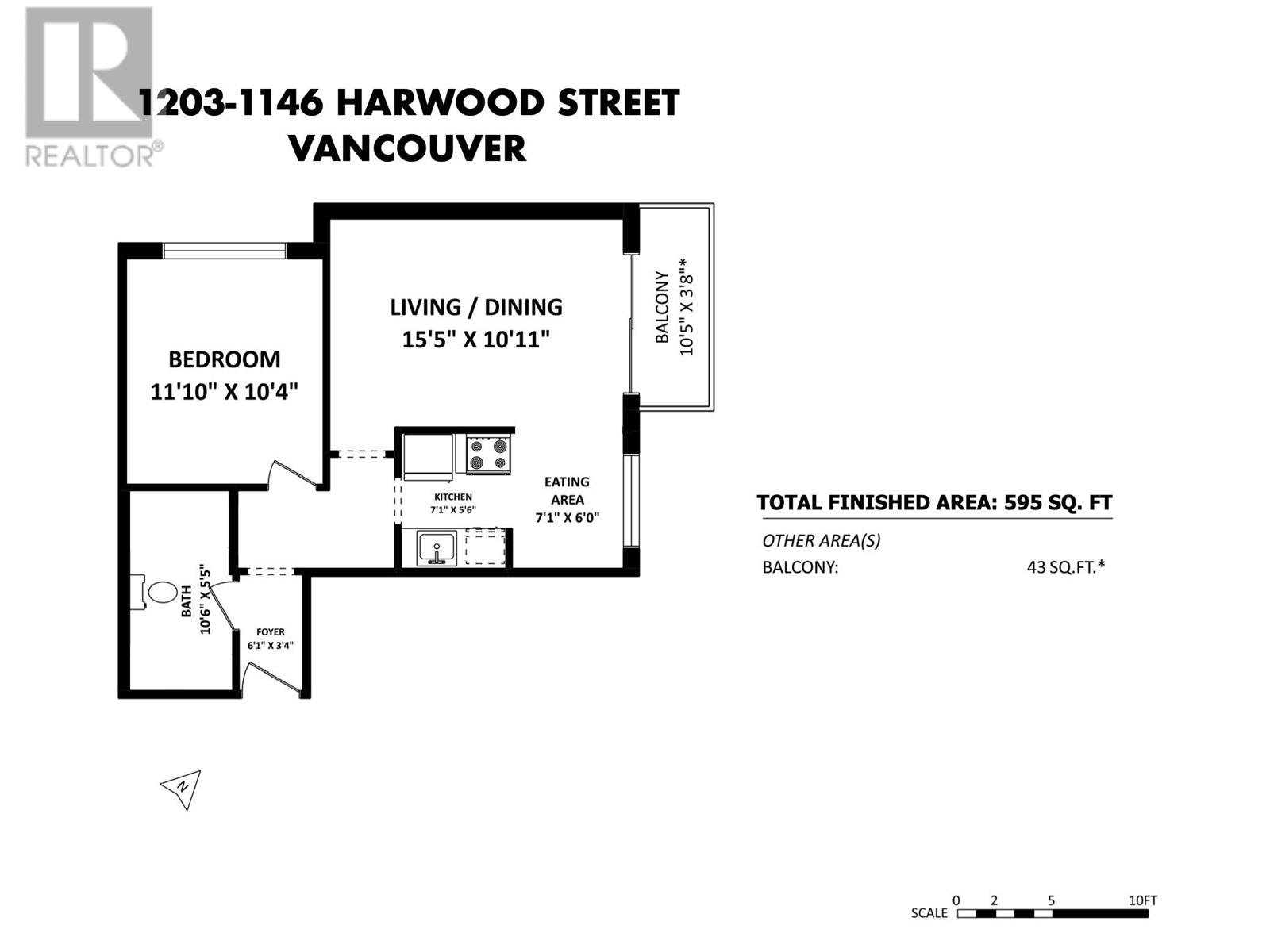 1203 1146 Harwood Street, Vancouver, British Columbia  V6E 3V1 - Photo 23 - R2975478