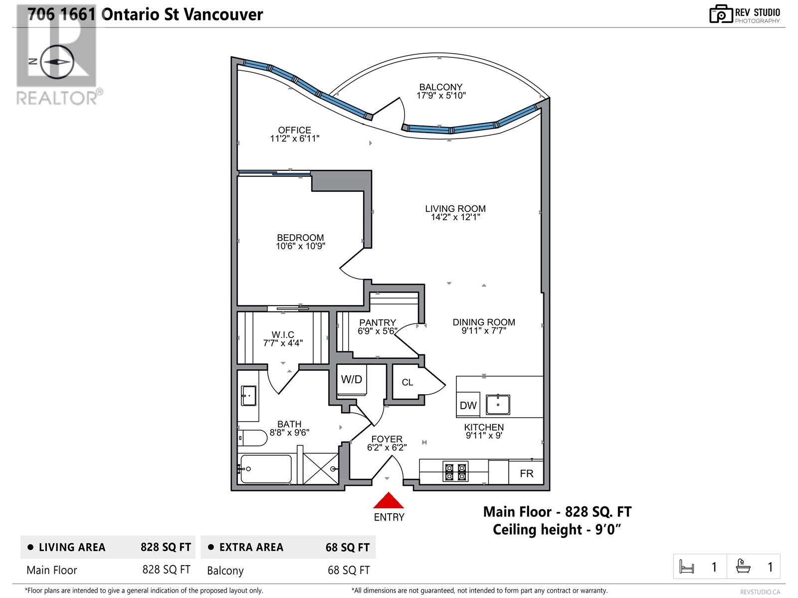 706 1661 Ontario Street, Vancouver, British Columbia  V5Y 0C3 - Photo 2 - R2975510