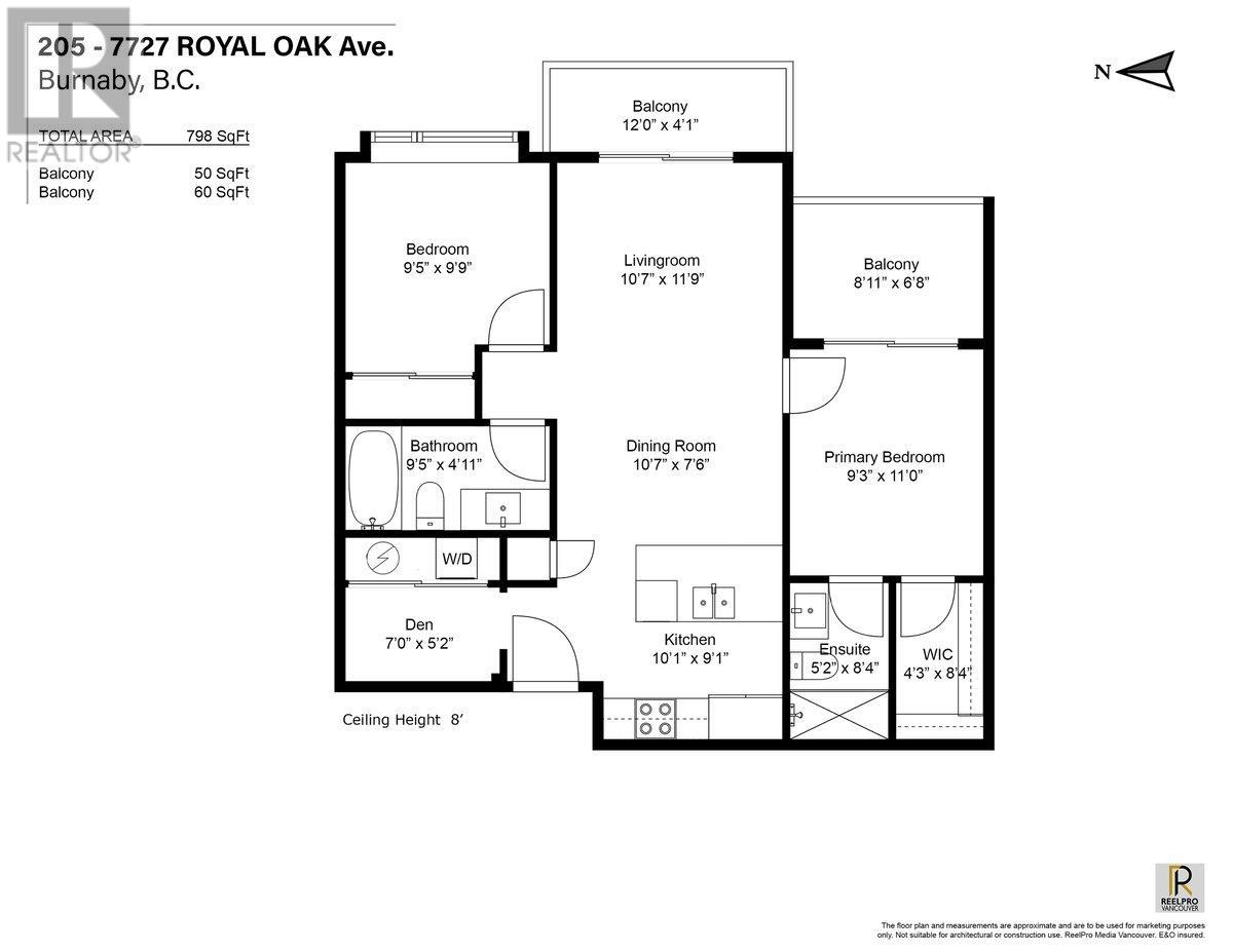 205 7727 Royal Oak Avenue, Burnaby, British Columbia  V5J 4K2 - Photo 4 - R2975601