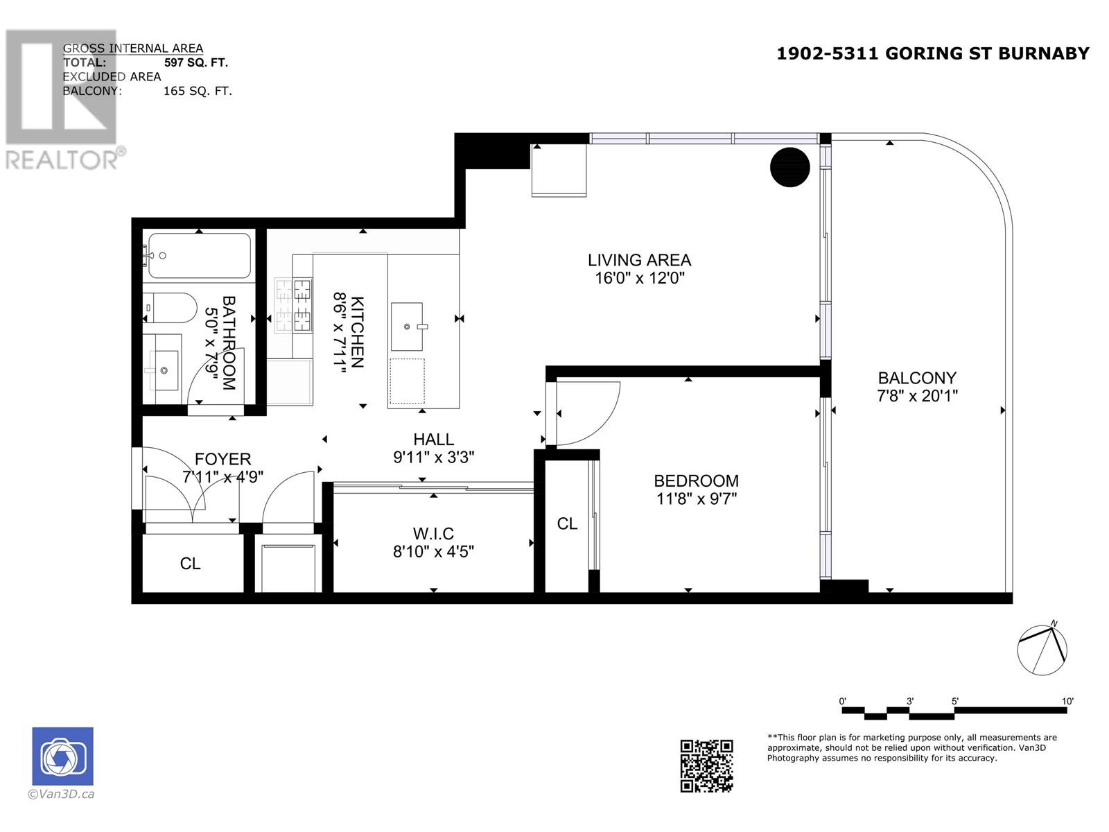 1902 5311 Goring Street, Burnaby, British Columbia  V5B 0B5 - Photo 24 - R2975556