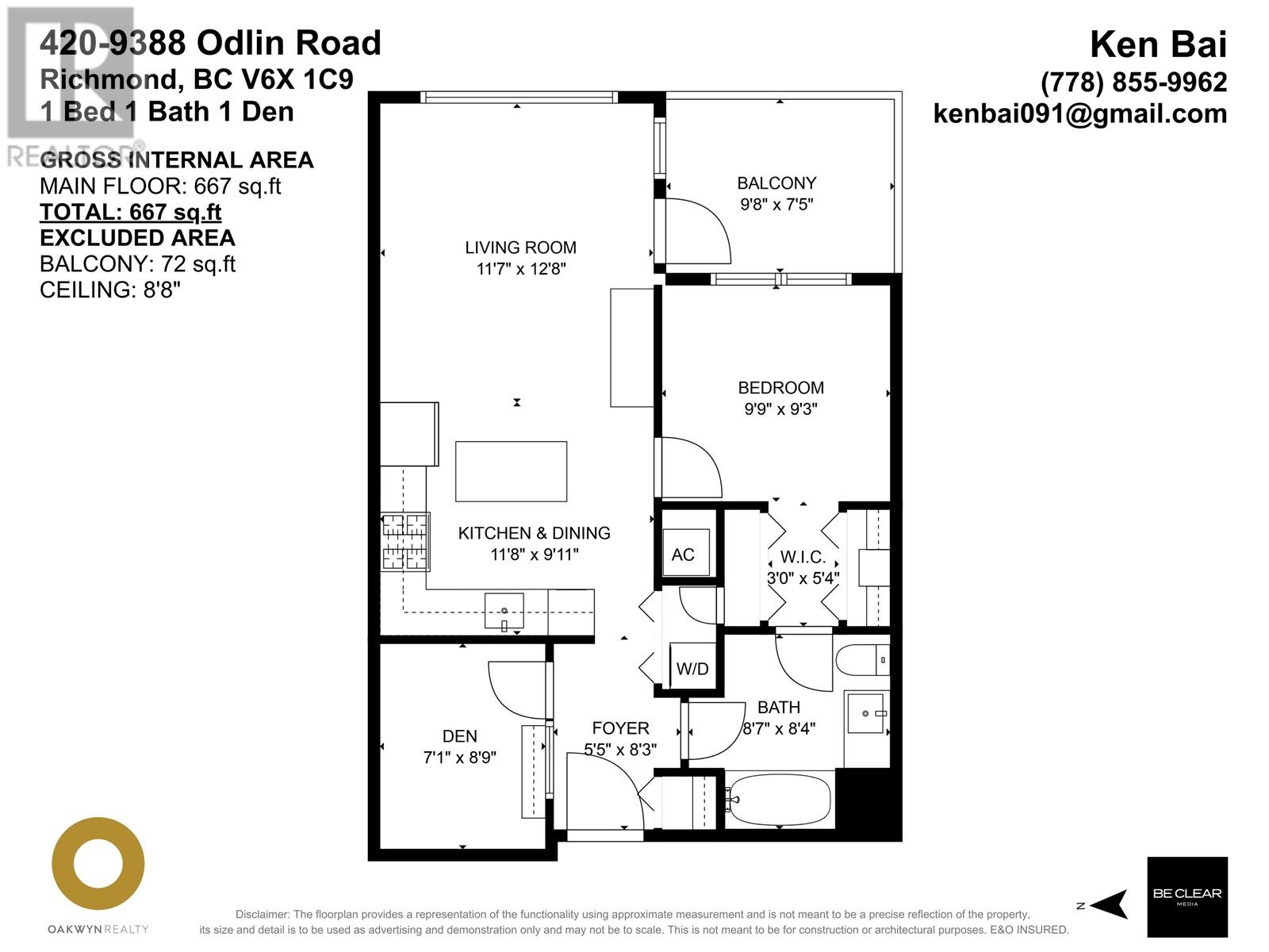 Listing Picture 2 of 24 : 420 9388 ODLIN ROAD, Richmond / 烈治文 - 魯藝地產 Yvonne Lu Group - MLS Medallion Club Member