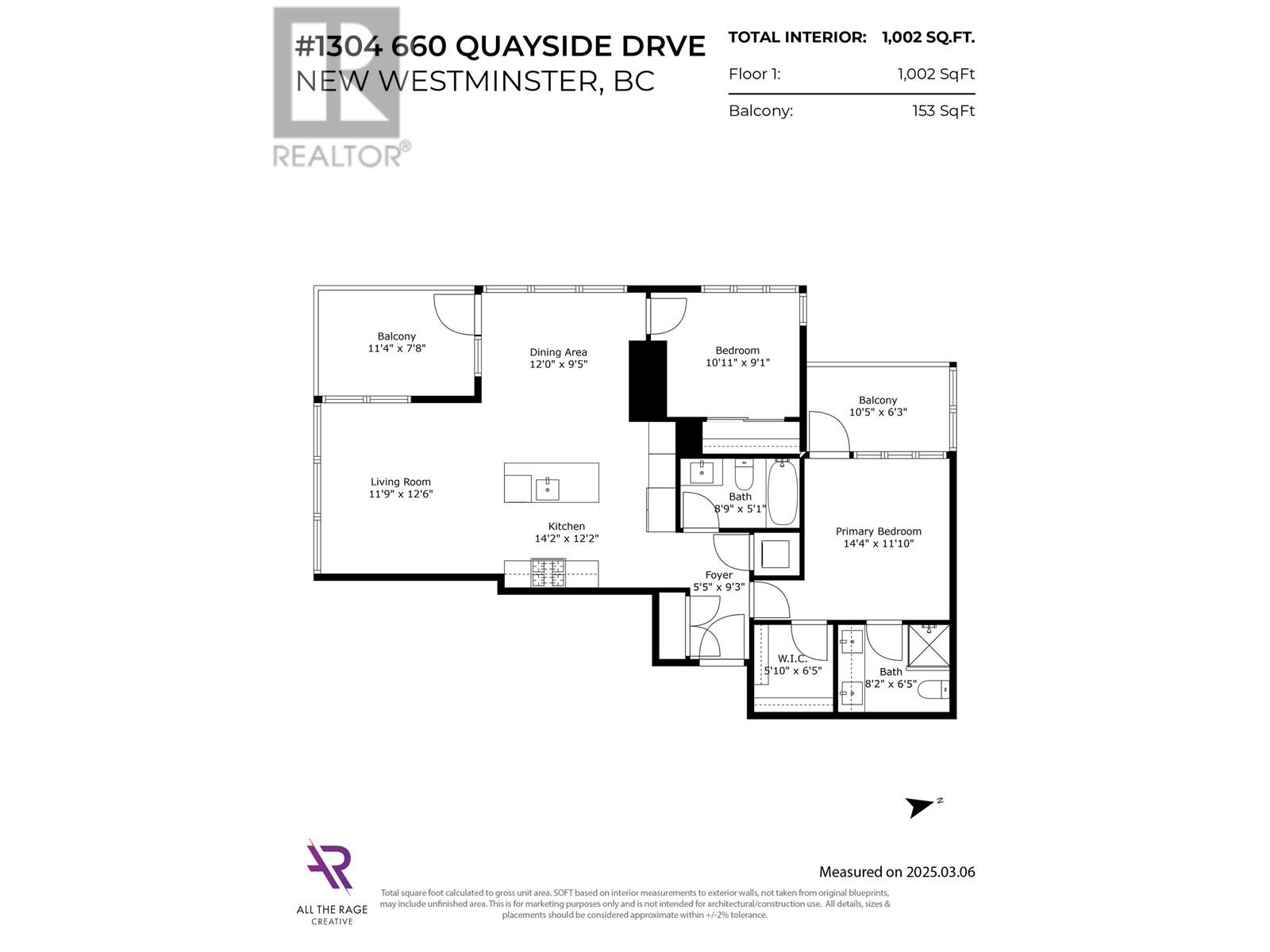 1304 660 Quayside Drive, New Westminster, British Columbia  V3M 0P2 - Photo 34 - R2975828