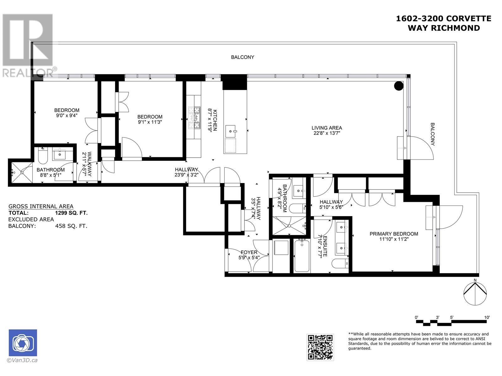 1602 3200 Corvette Way, Richmond, British Columbia  V6X 0T8 - Photo 3 - R2976131