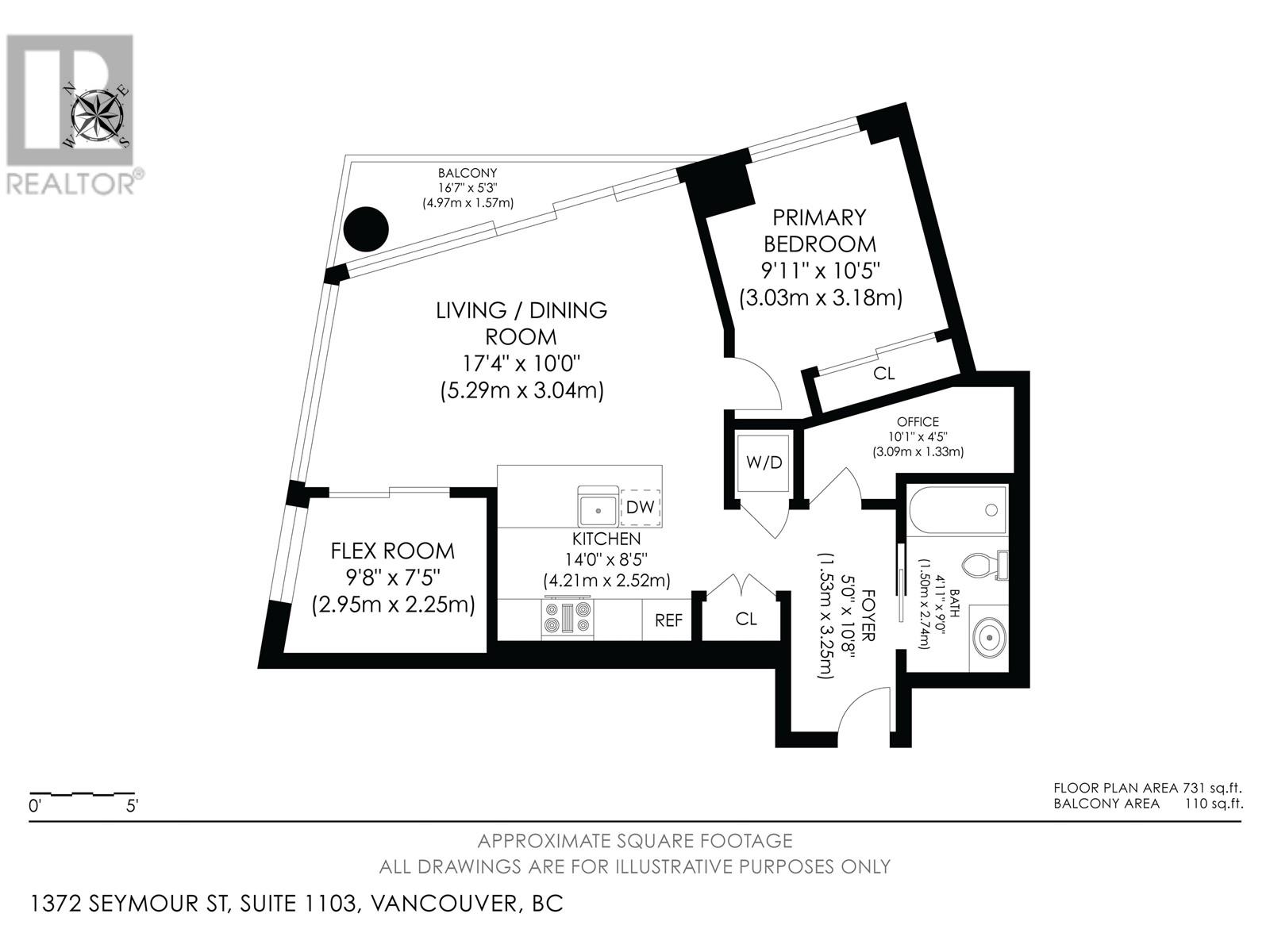 1103 1372 Seymour Street, Vancouver, British Columbia  V6B 0L1 - Photo 32 - R2976184