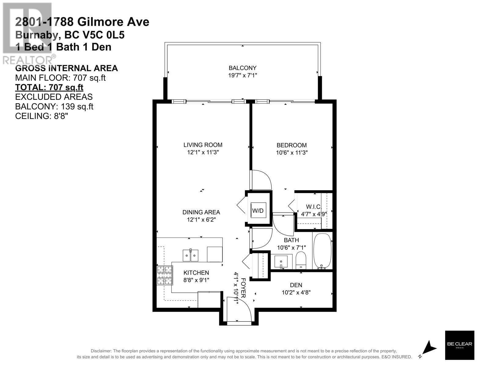 Listing Picture 10 of 33 : 2801 1788 GILMORE AVENUE, Burnaby / 本拿比 - 魯藝地產 Yvonne Lu Group - MLS Medallion Club Member