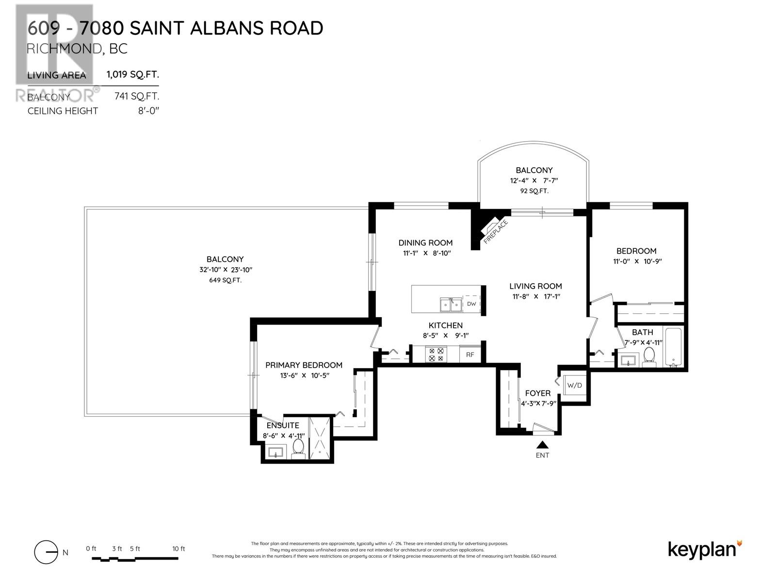 Listing Picture 29 of 29 : 609 7080 ST. ALBANS ROAD, Richmond / 烈治文 - 魯藝地產 Yvonne Lu Group - MLS Medallion Club Member