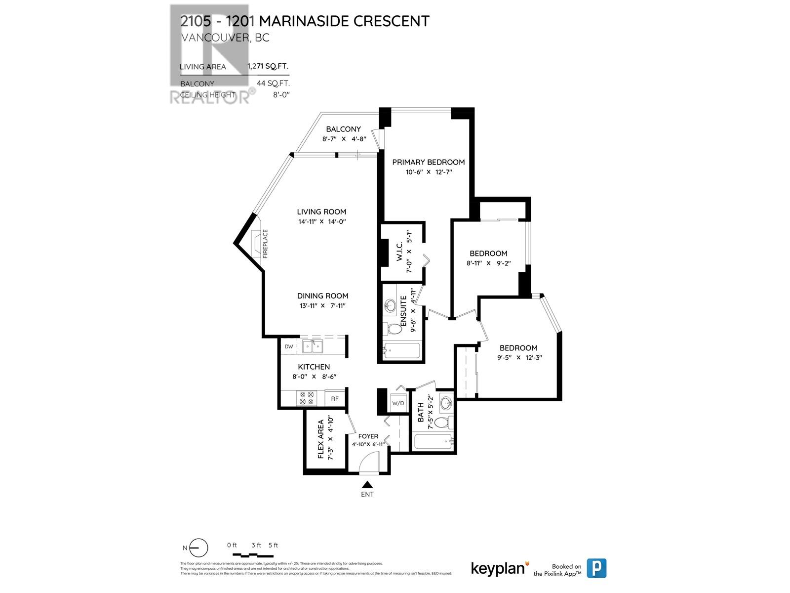 2105 1201 Marinaside Crescent, Vancouver, British Columbia  V6Z 2V2 - Photo 32 - R2976573