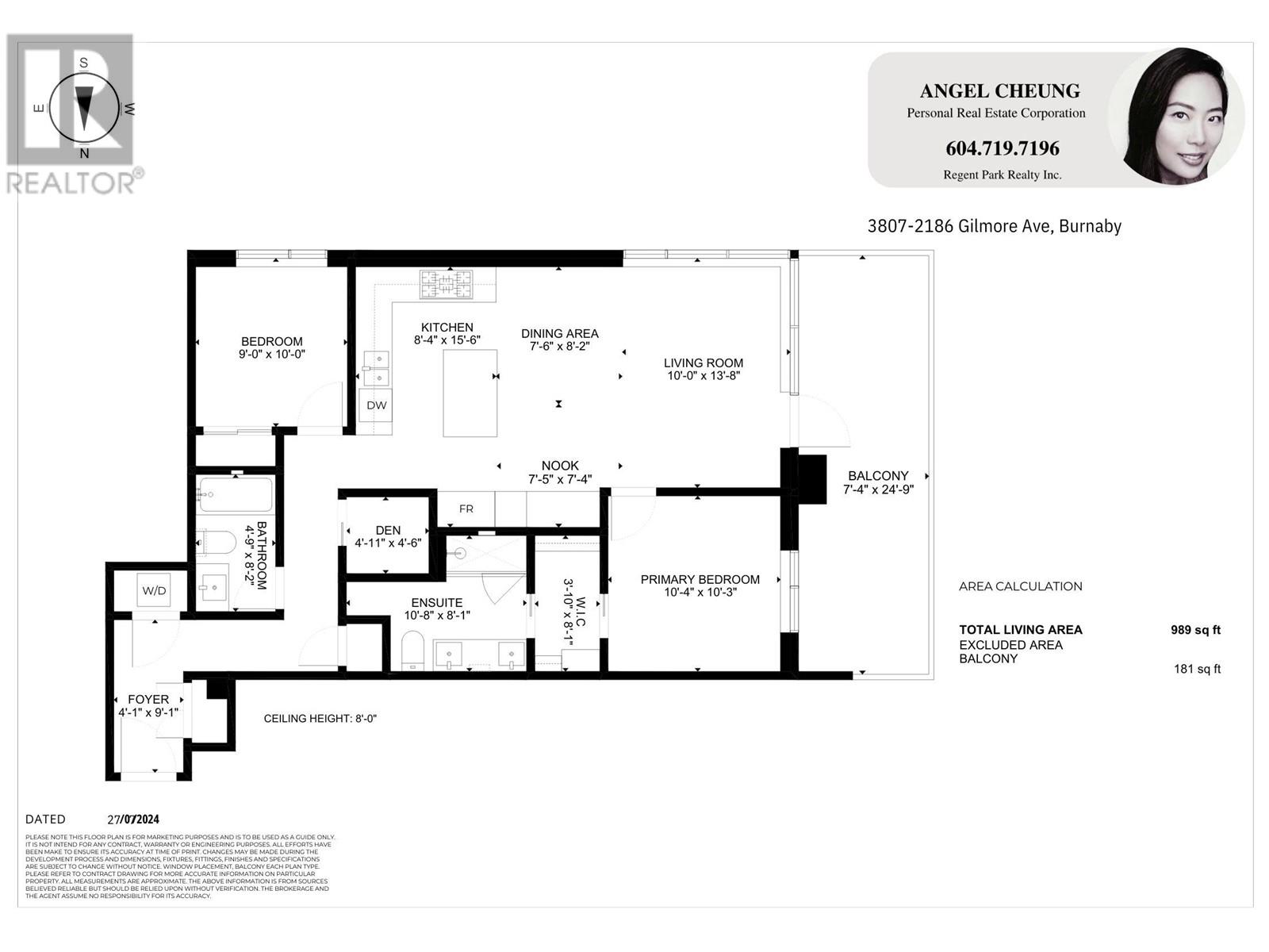 Listing Picture 23 of 23 : 3807 2186 GILMORE AVENUE, Burnaby / 本拿比 - 魯藝地產 Yvonne Lu Group - MLS Medallion Club Member