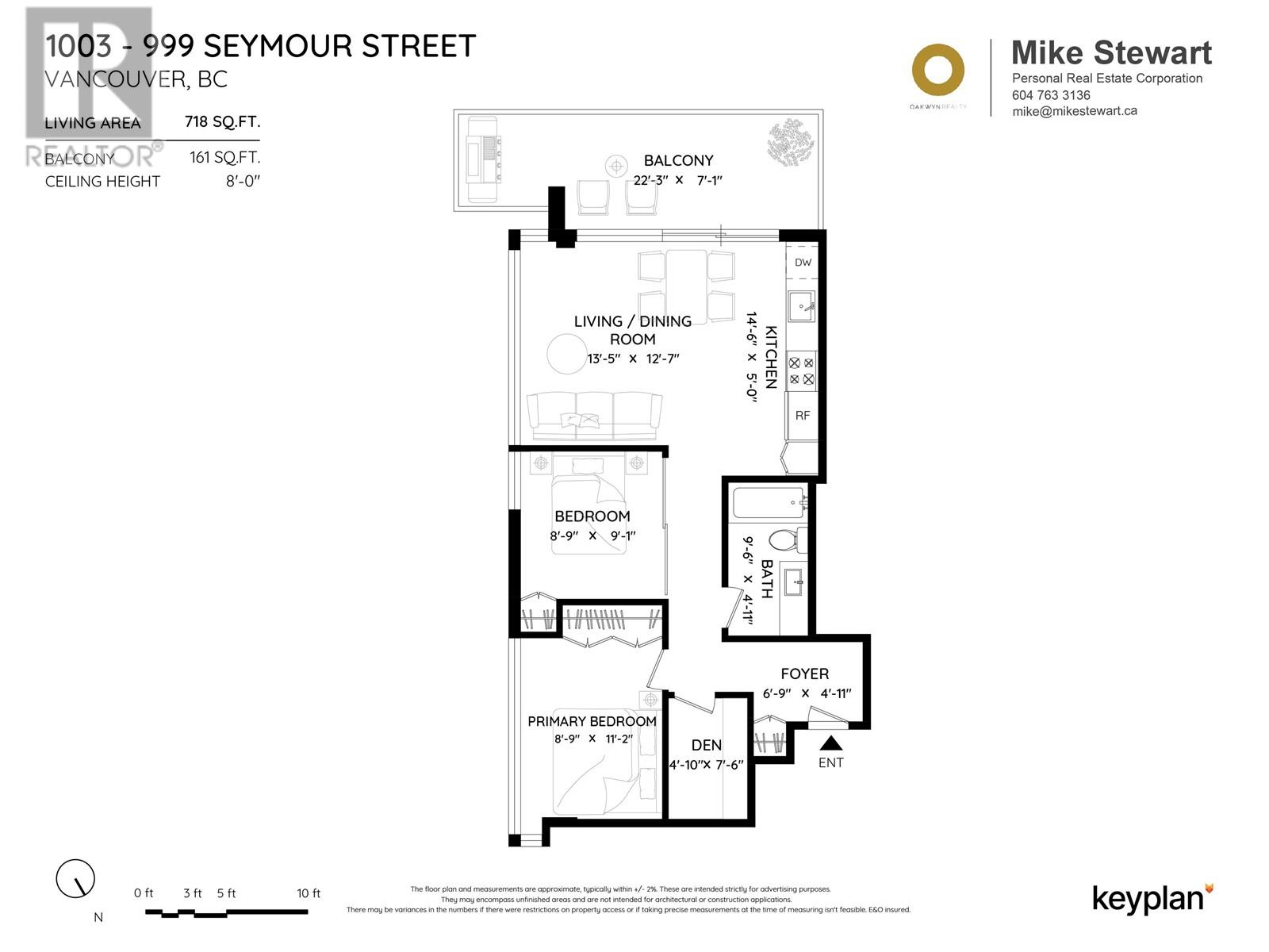 Listing Picture 30 of 31 : 1003 999 SEYMOUR STREET, Vancouver / 溫哥華 - 魯藝地產 Yvonne Lu Group - MLS Medallion Club Member