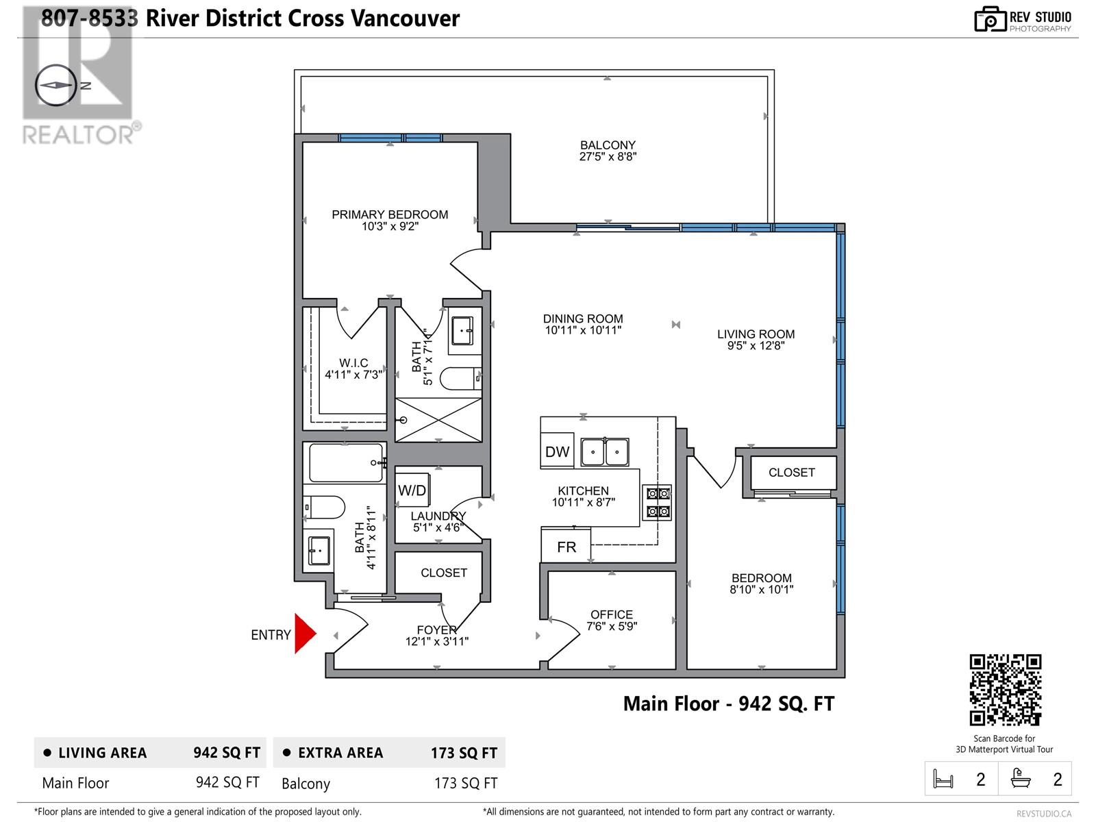 807 8533 River District Crossing, Vancouver, British Columbia  V5S 0H2 - Photo 35 - R2977050
