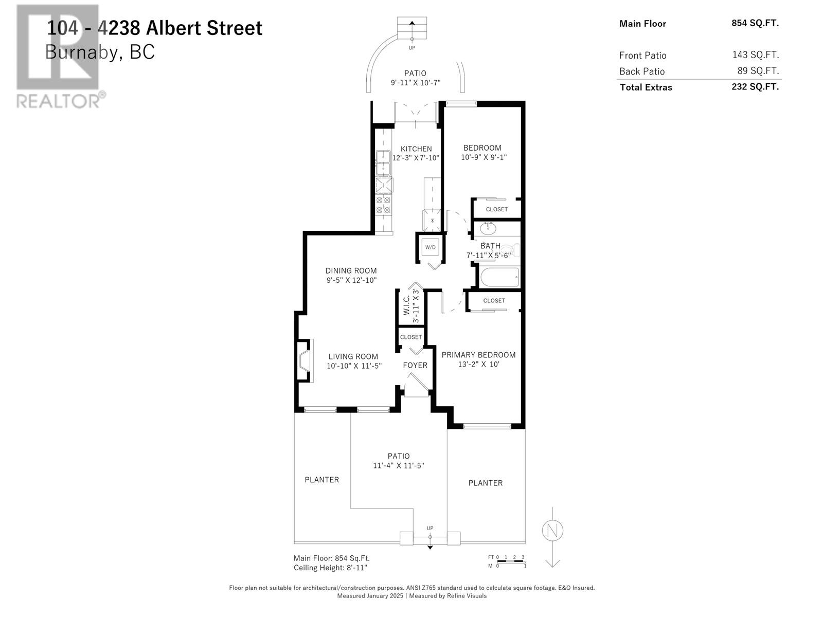 Listing Picture 35 of 35 : 104 4238 ALBERT STREET, Burnaby / 本拿比 - 魯藝地產 Yvonne Lu Group - MLS Medallion Club Member