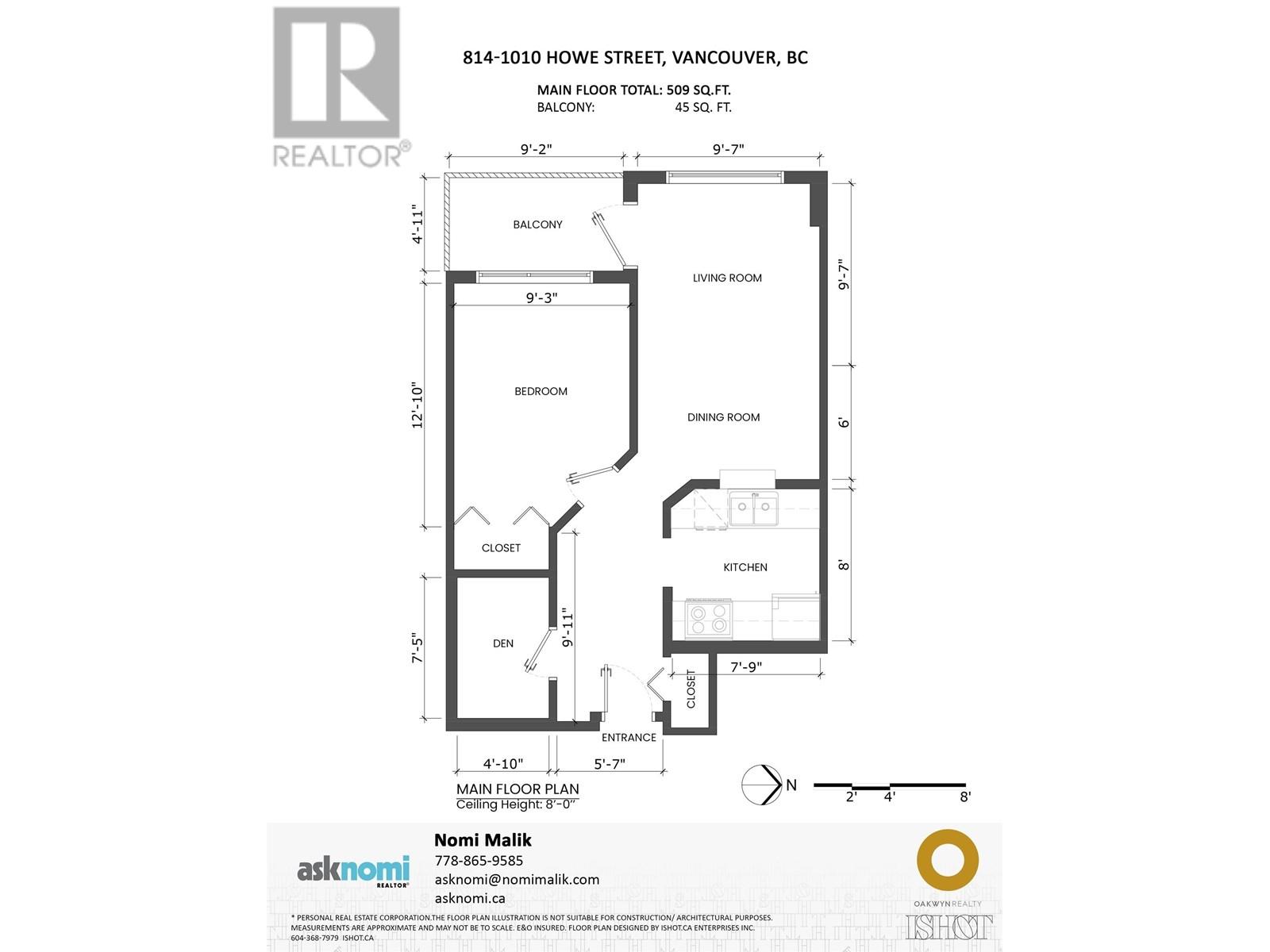 814 1010 Howe Street, Vancouver, British Columbia  V6Z 1P5 - Photo 21 - R2977349