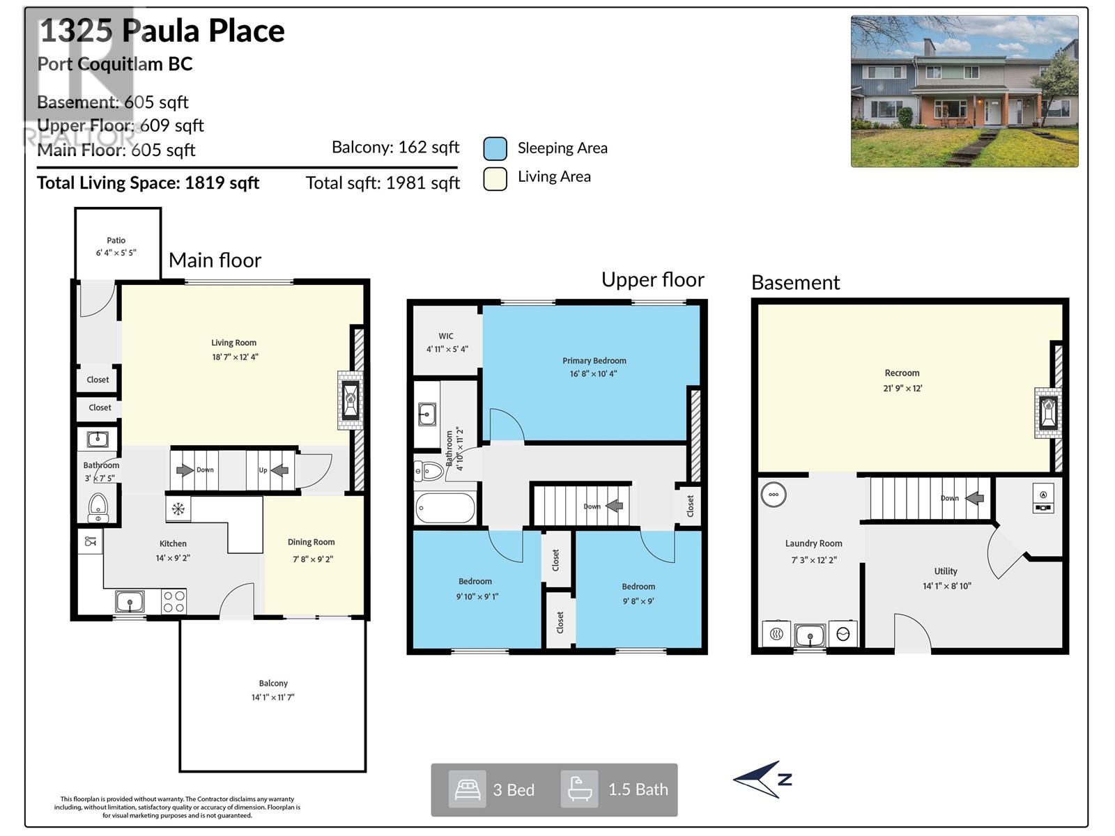 1325 Paula Place, Port Coquitlam, British Columbia  V3C 2W3 - Photo 33 - R2976819